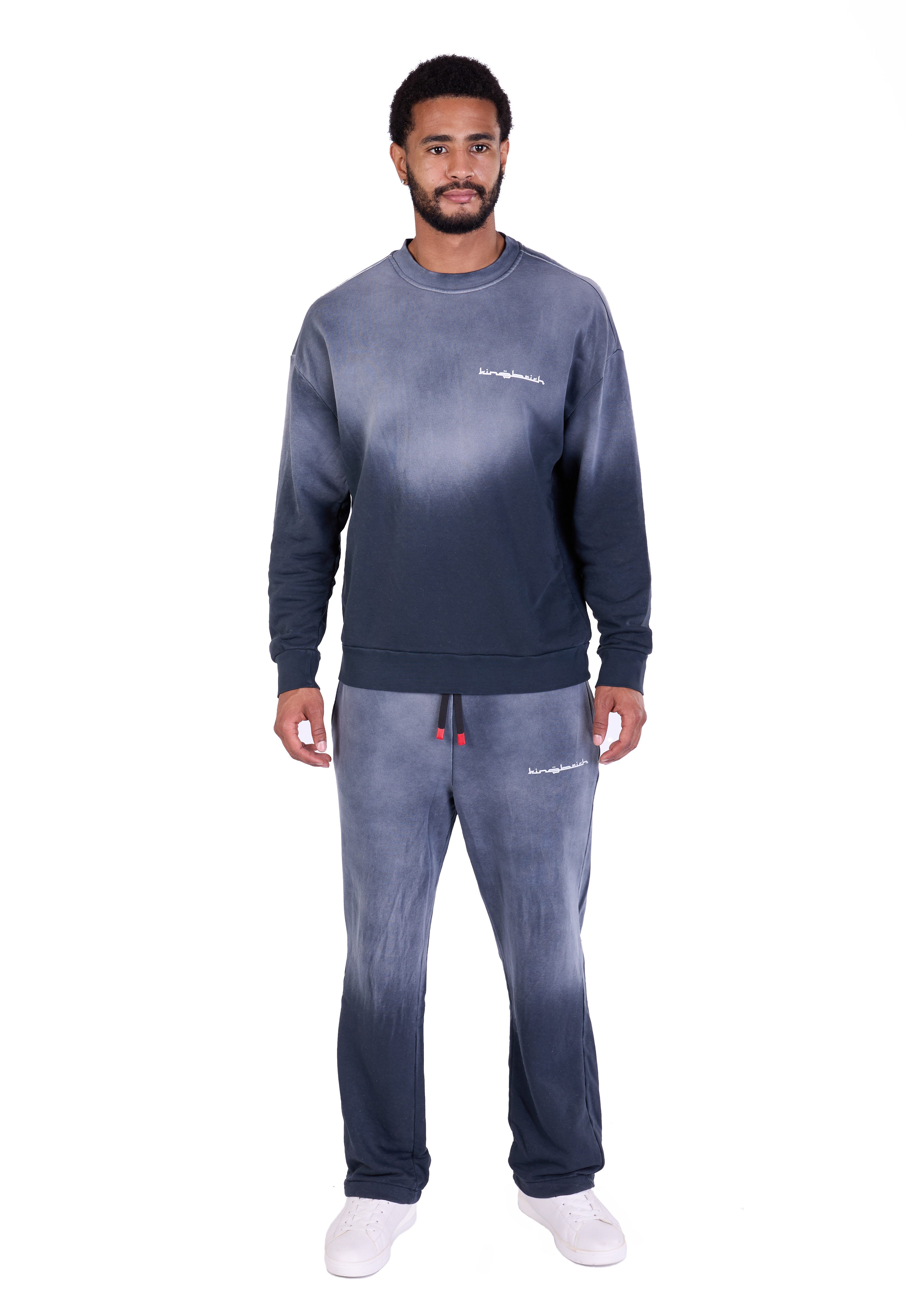 Deliana.Weihnachten Trainingsanzug Herren Batik Jogginganzug Baggy