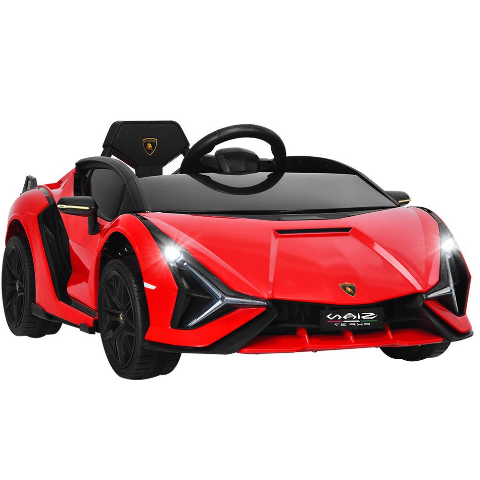 KOMFOTTEU Elektro-Kinderauto Lamborghini, Bluetooth USB &
