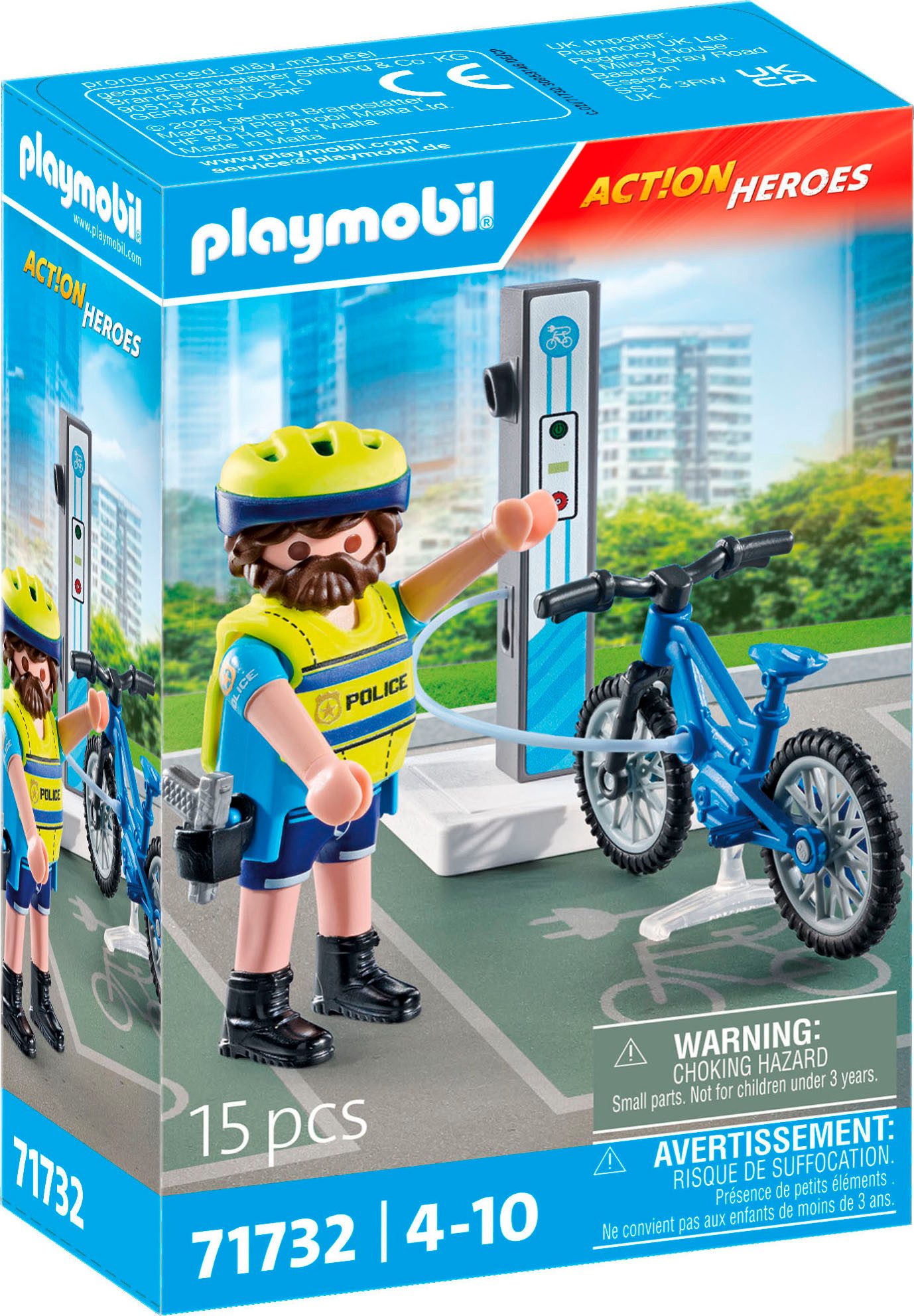 Playmobil® Polizei Fahrradstreife (71732), Playmobil Action