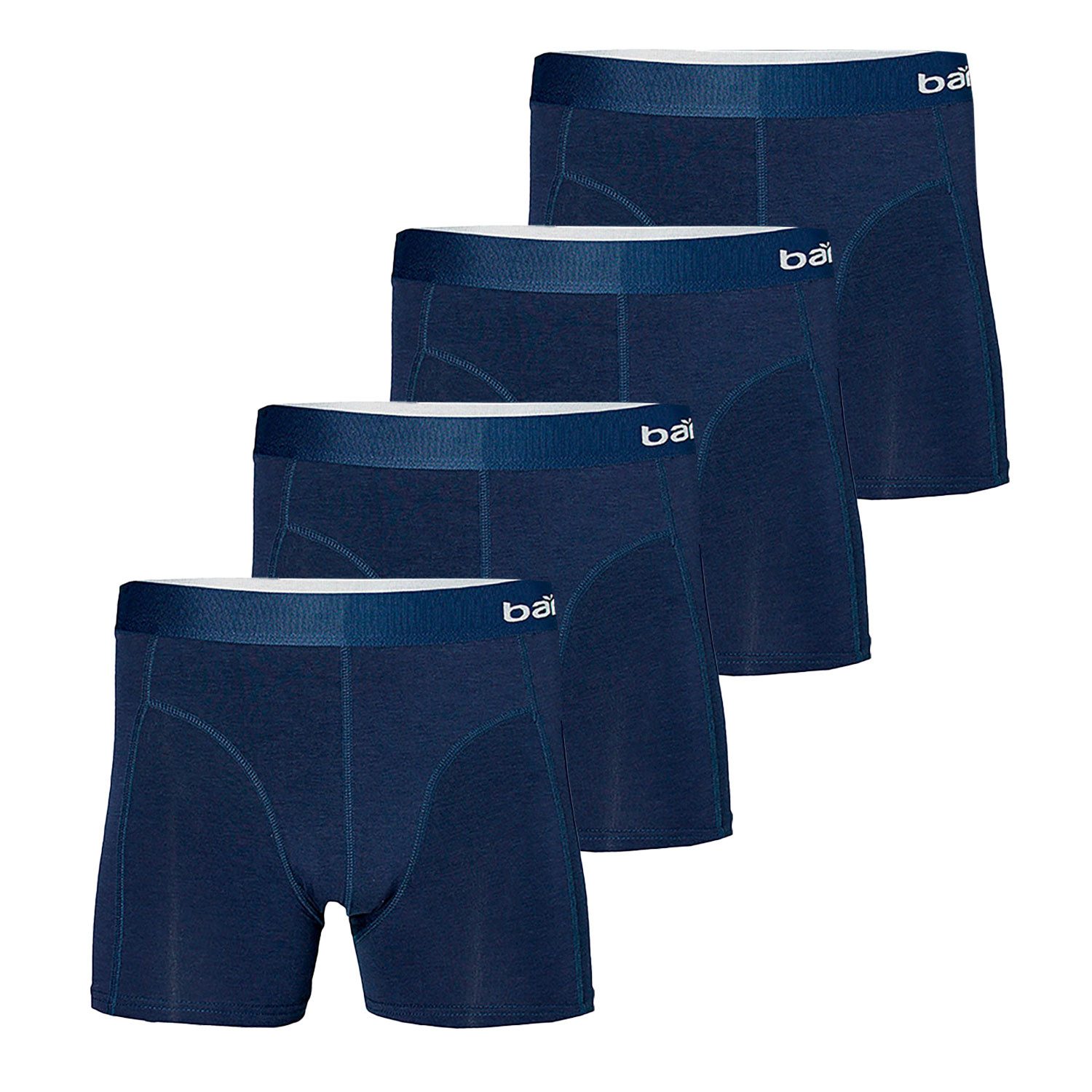 Apollo Boxershorts Bamboo (4-St., Mehrpack) Wegbummibund,