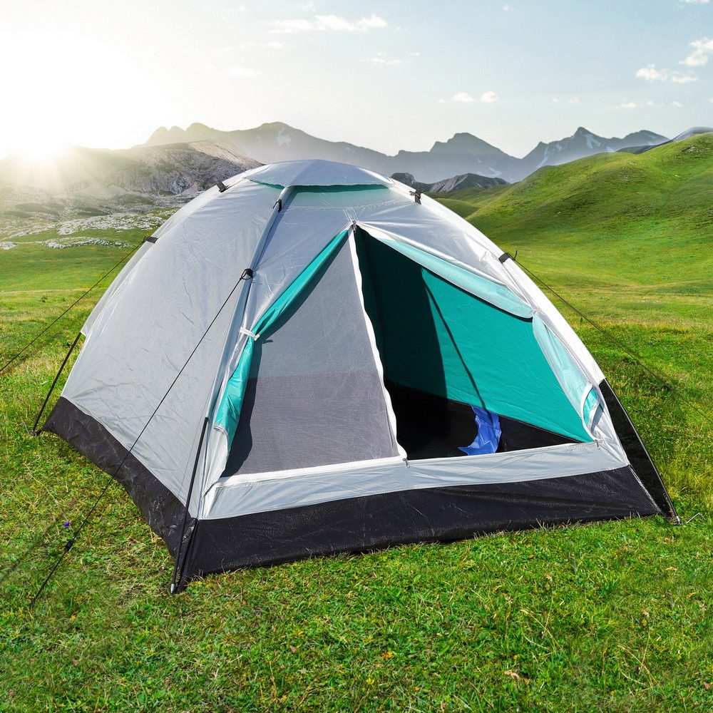 Haushalt International Igluzelt 2-Personen Campingzelt Iglu-Zelt