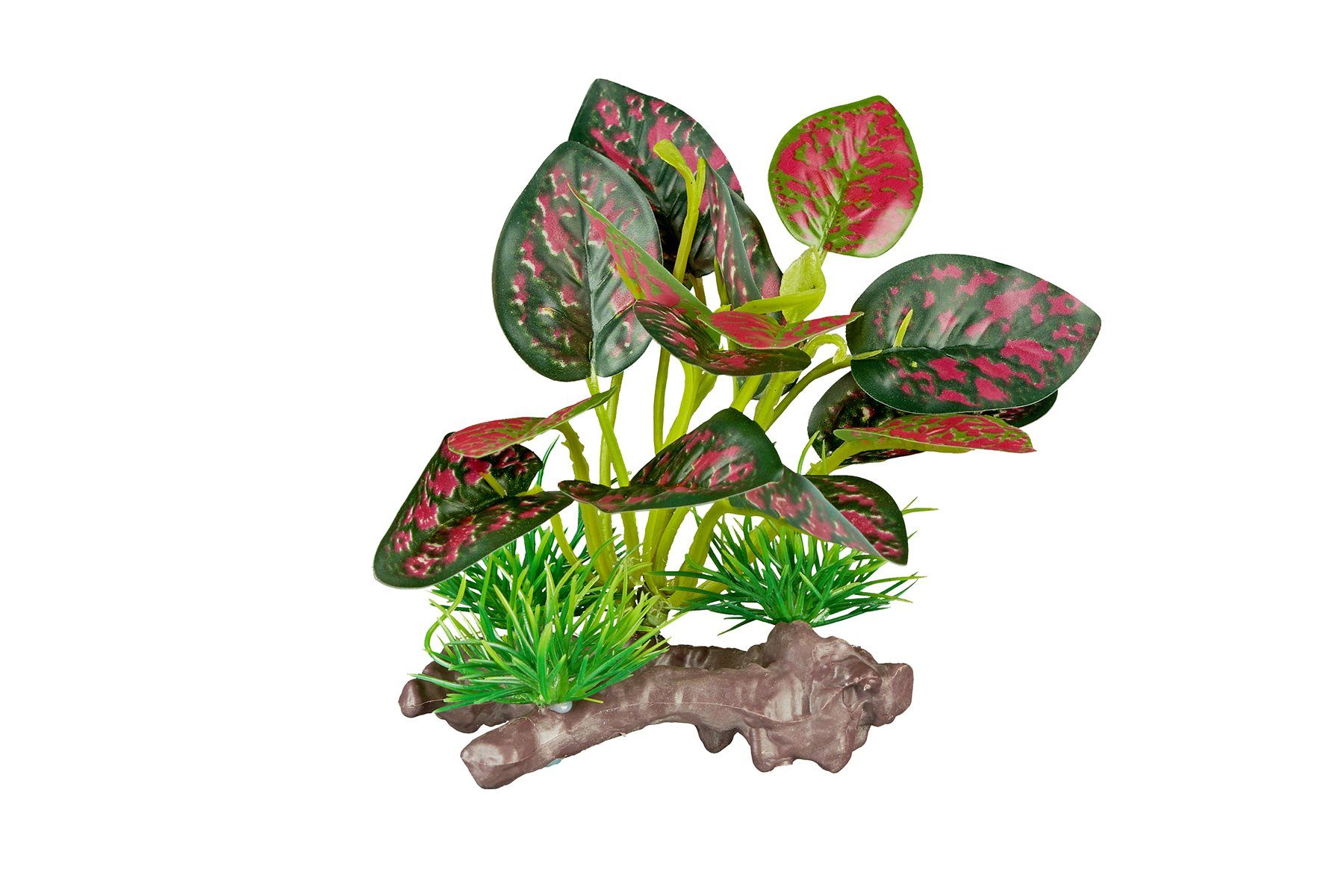 ReptiZoo Terrarium ReptiZoo Kunststoffpflanze 'Red scindapsus