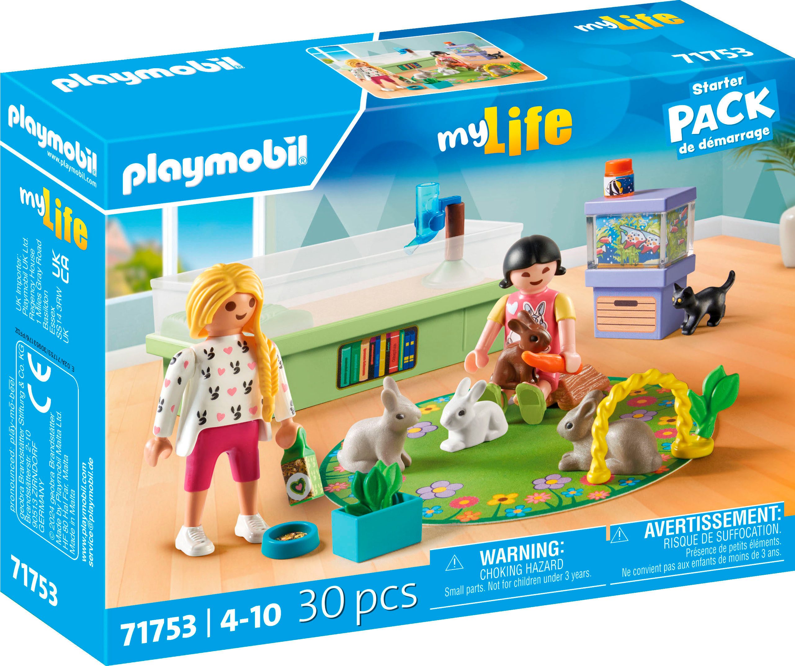 Playmobil® Familie mit Hasen (71753), Playmobil