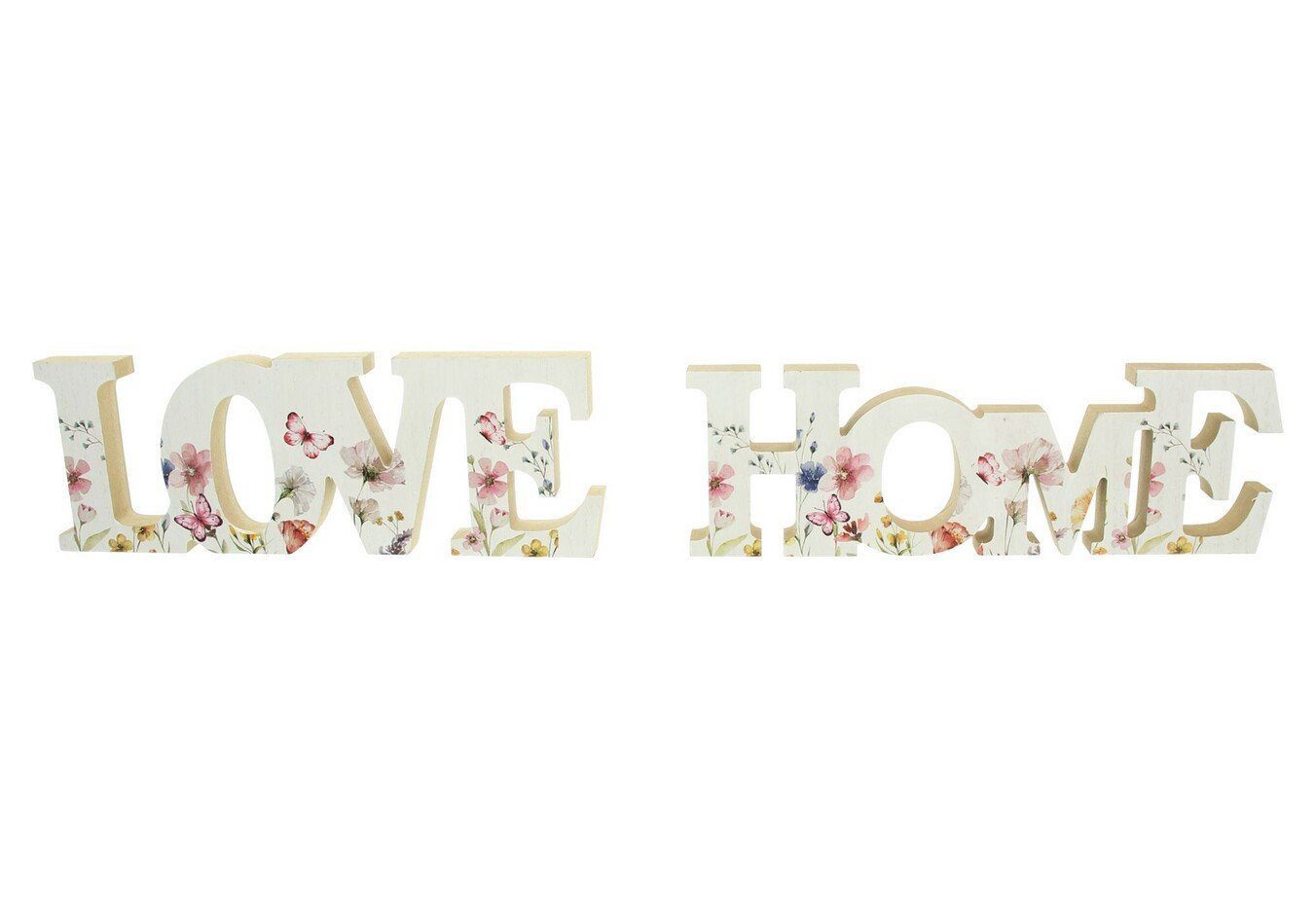 Home-trends24.de Deko-Schriftzug Deko Schriftzug Home 2tlg
