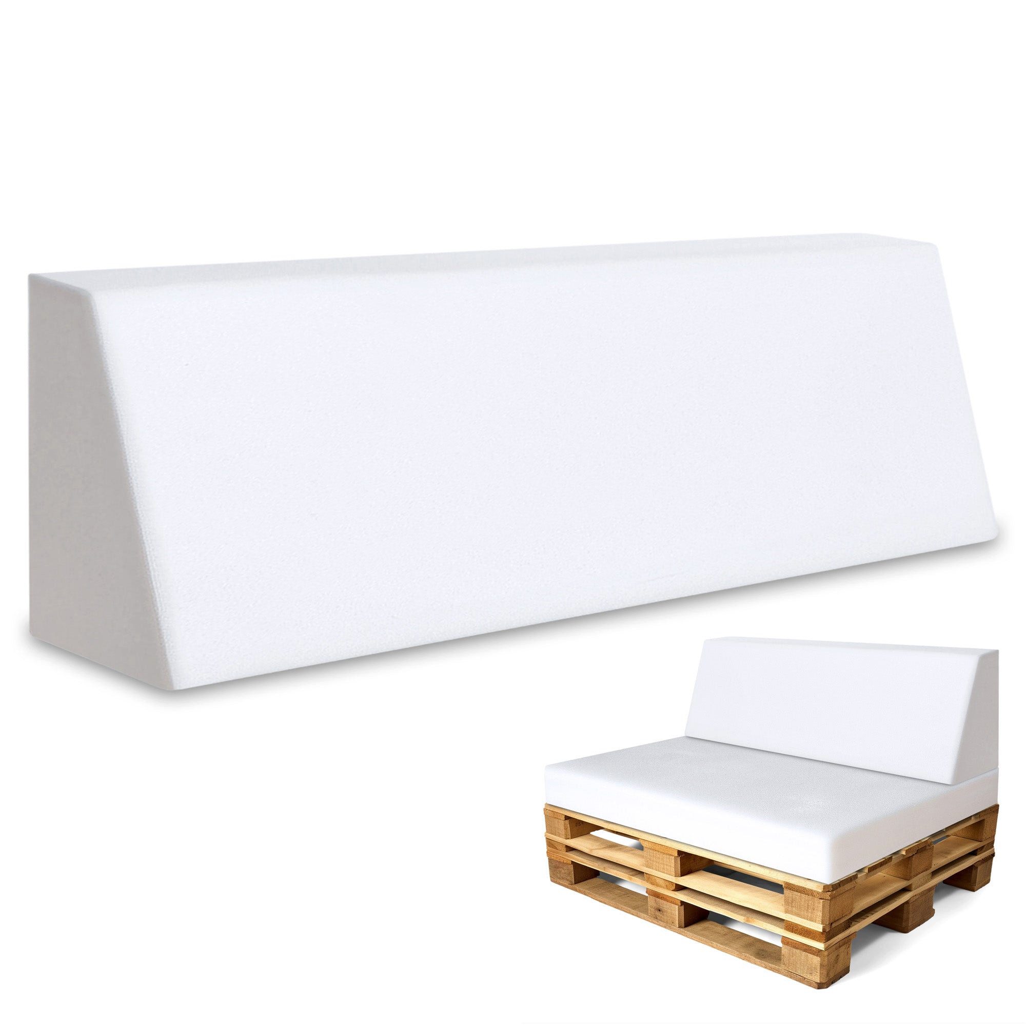 Amazinggirl Palettenkissen Schaumstoffplatte Palettenkissen Rückenkissen 120x40