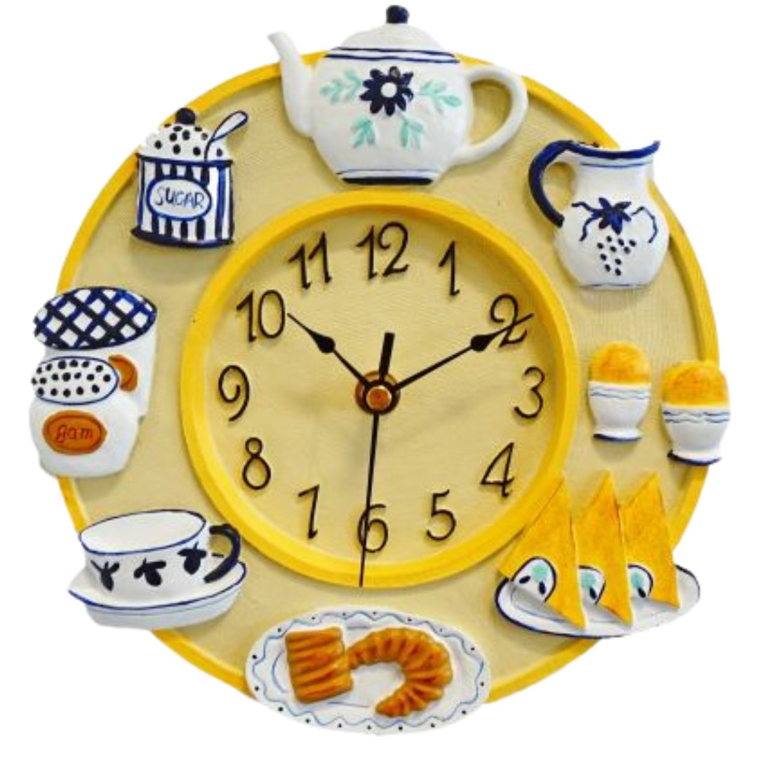 abc HOME Wanduhr Wanduhr Küche, Dekorativ,
