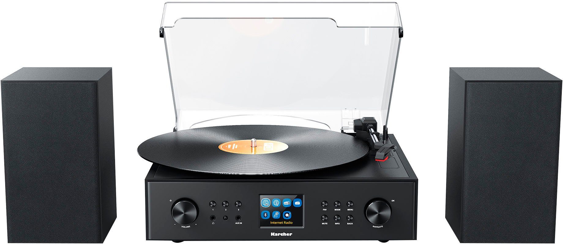 Karcher MC 8000DI Stereoanlage (Digitalradio (DAB),