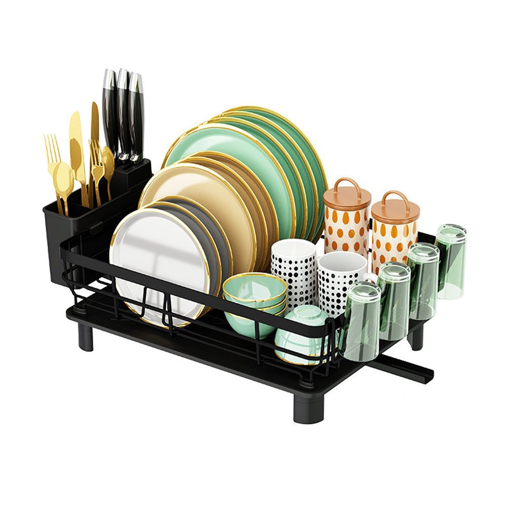 NUODWELL Geschirrständer Abtropfgestell Geschirr, Geschirr Abtropfständer