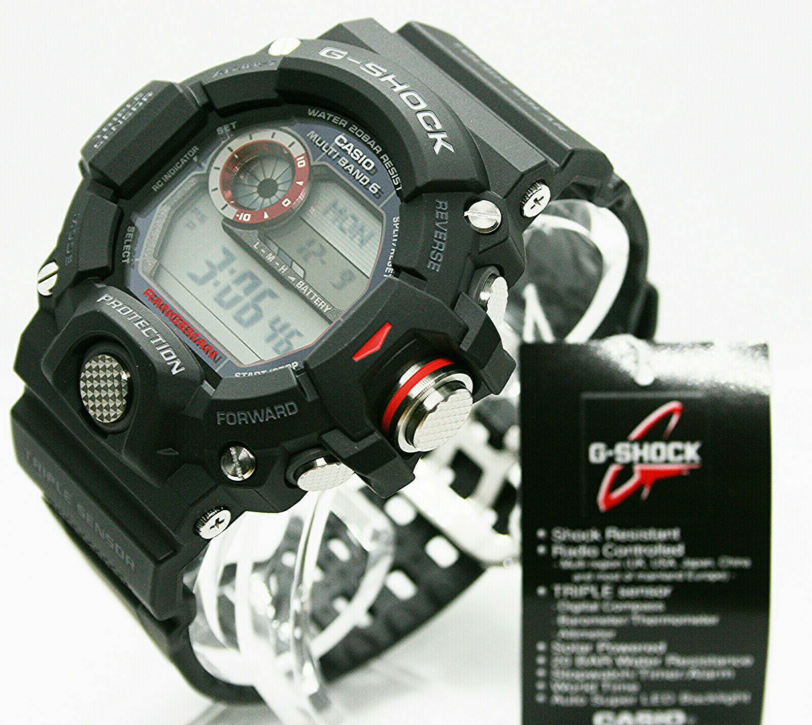 CASIO G-SHOCK Digitaluhr Casio Herrenuhr GW-9400-1ER,