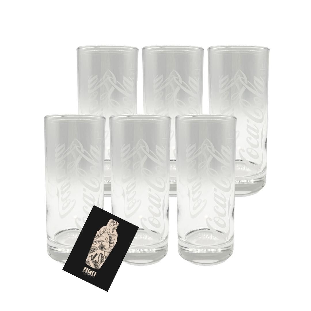 Mixcompany Gläser-Set Coca-Cola Gläser 6er-Set -