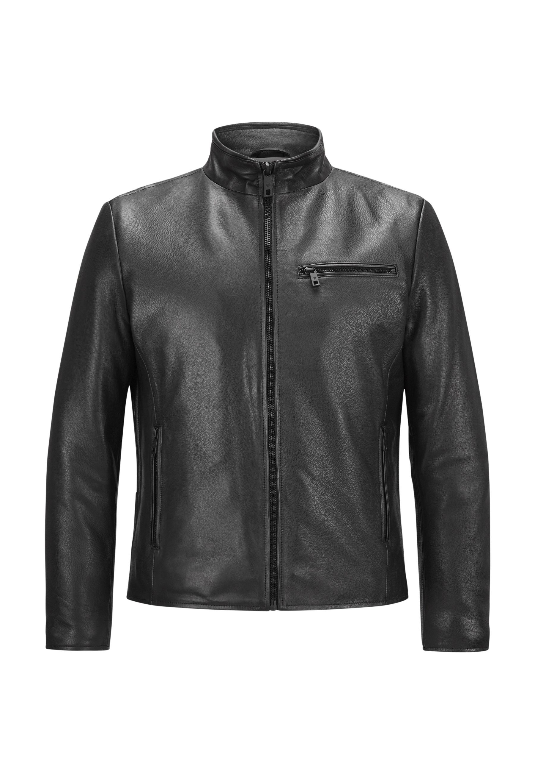 Milestone Lederjacke MSJeffrey Herren Bikerjacke Jacke