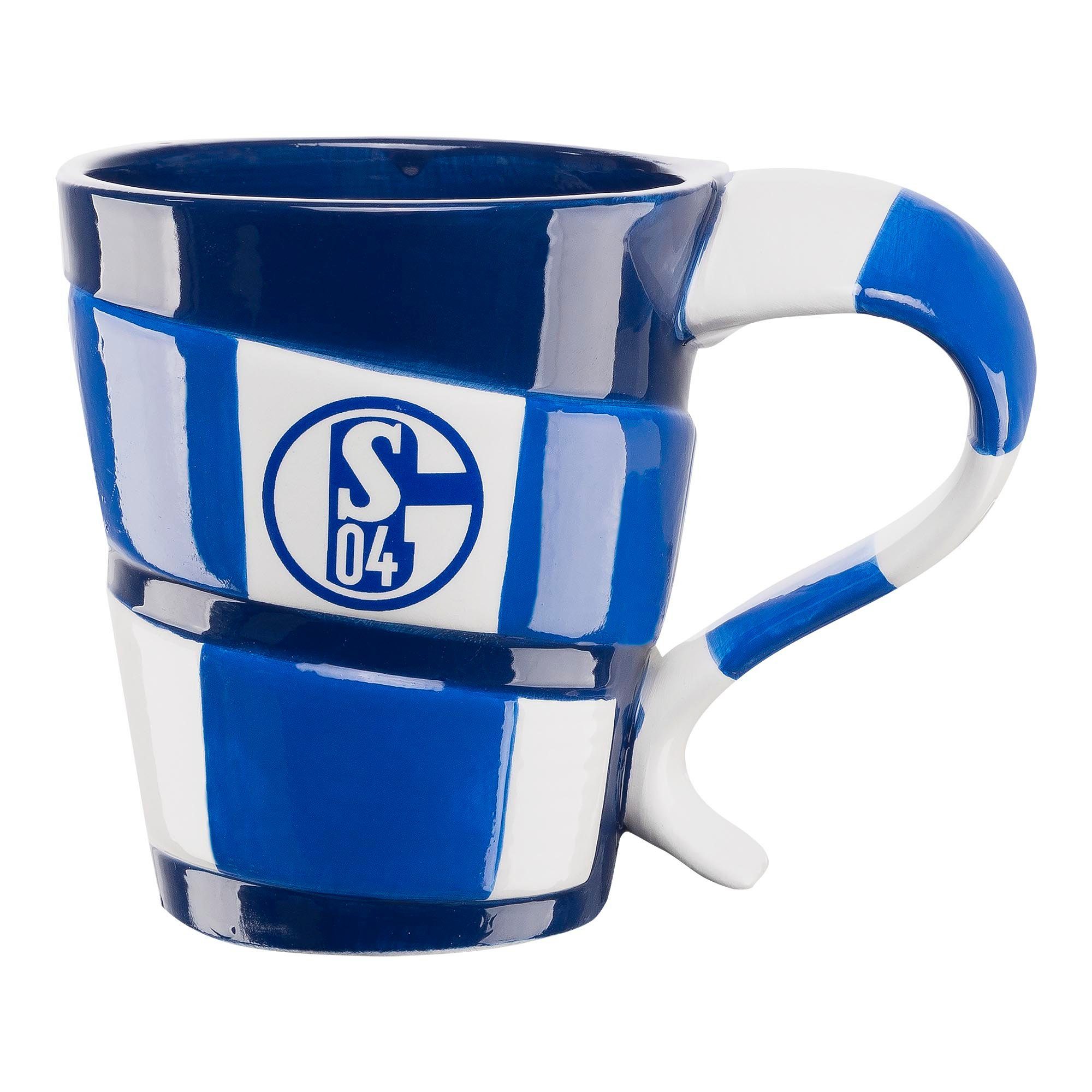 FC Schalke 04 Tasse Kaffeebecher Schal,