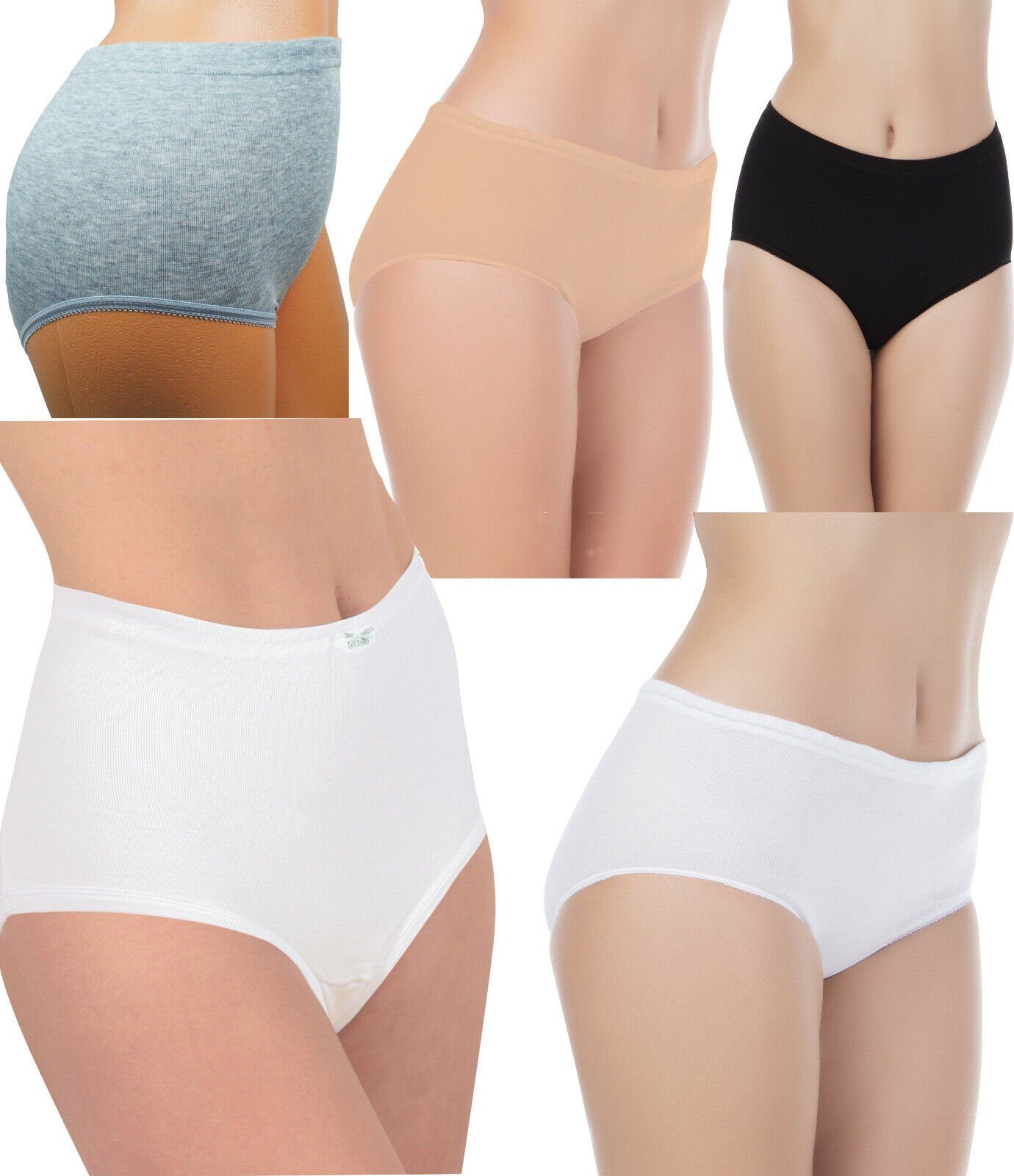 cwonlineshop Slip Sparset Damen-Slips / Taillenslips,