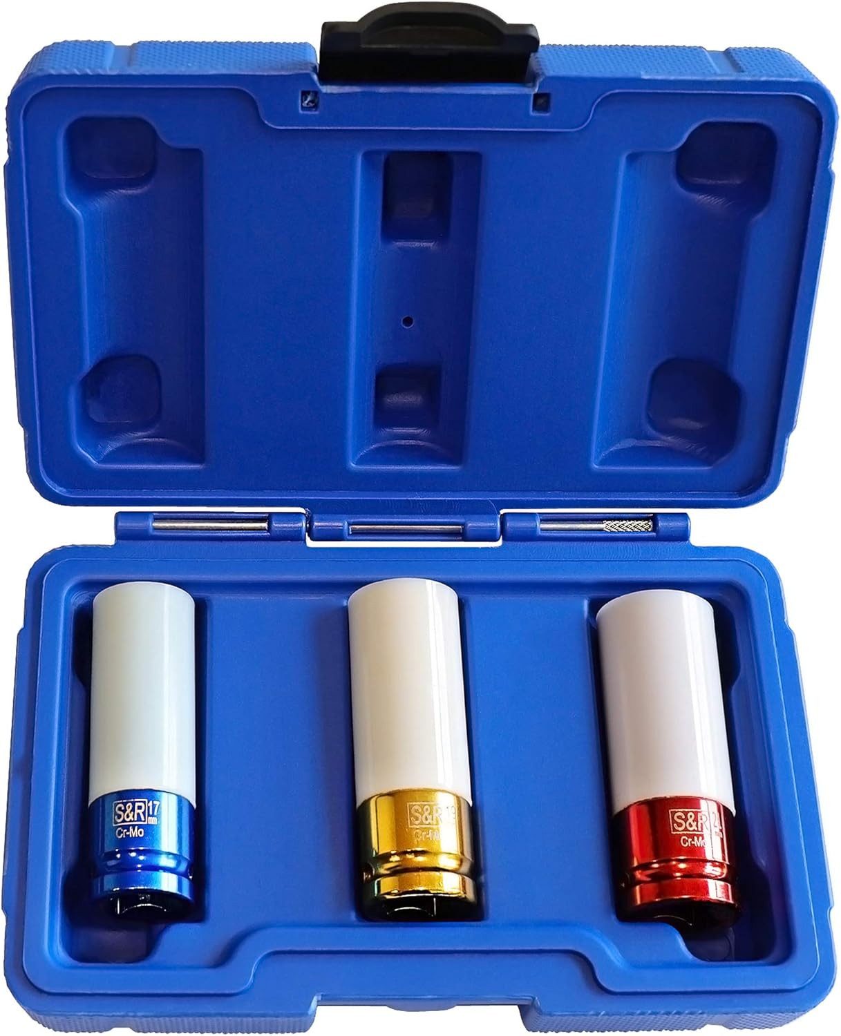 S&R Stecknüsse Kraft-Schoneinsätze 1/2' (12,5mm) Chrom-MOLYBDÄN,