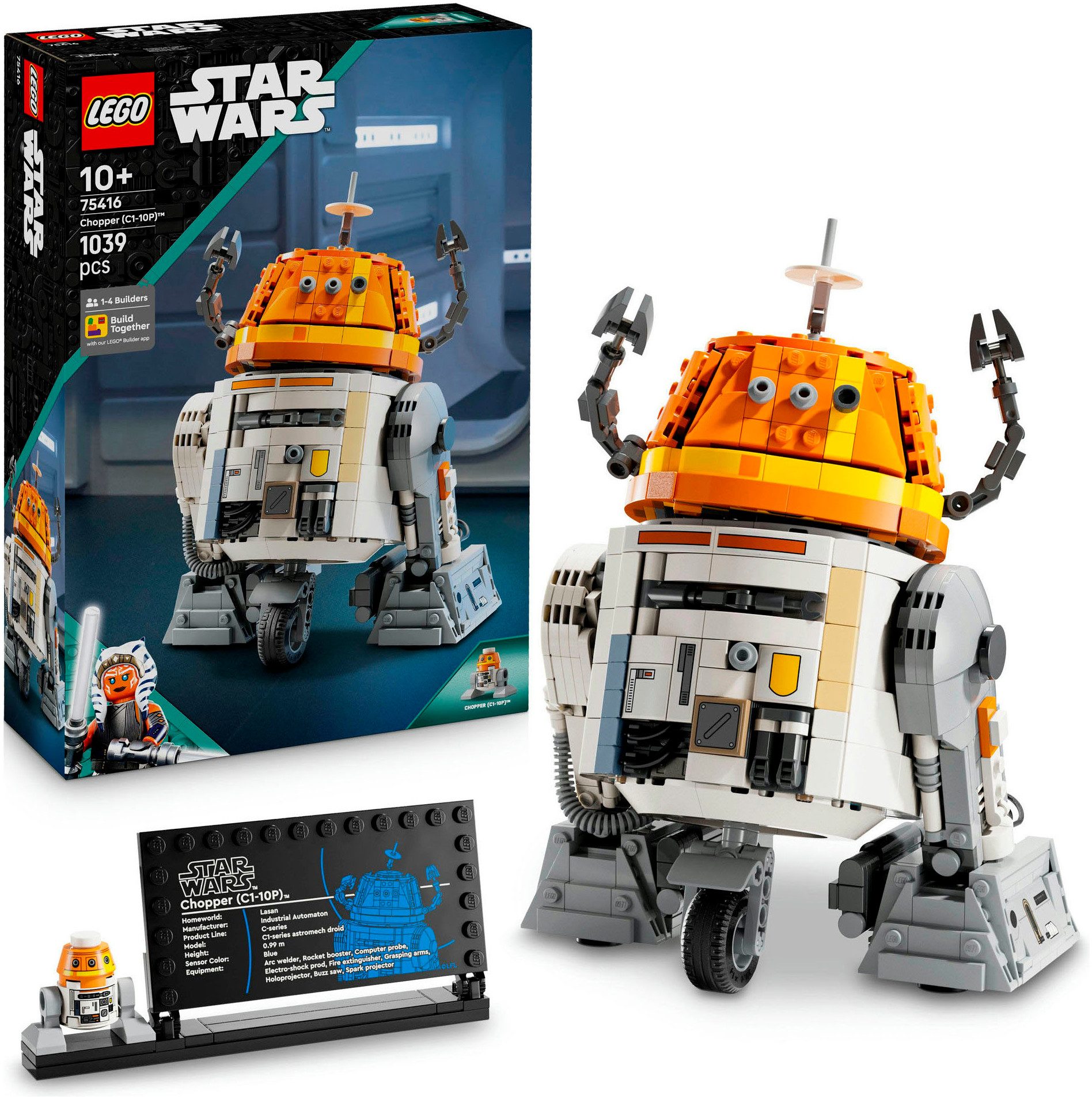 LEGO® Astromech-Droide Chopper (C1-10P) (75416), LEGO