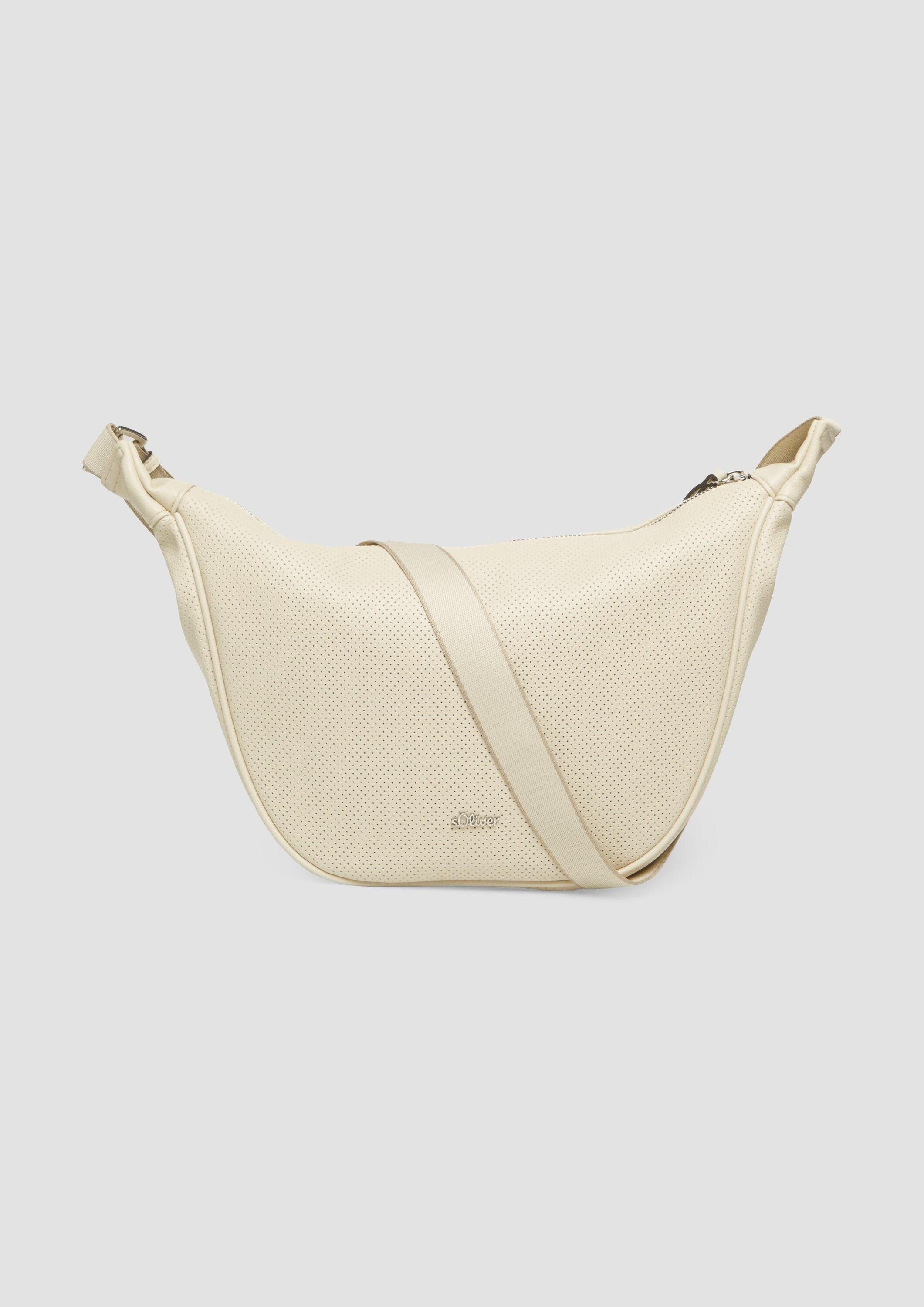 s.Oliver Umhängetasche Tasche, Schulter-Tasche mit Lochmuster