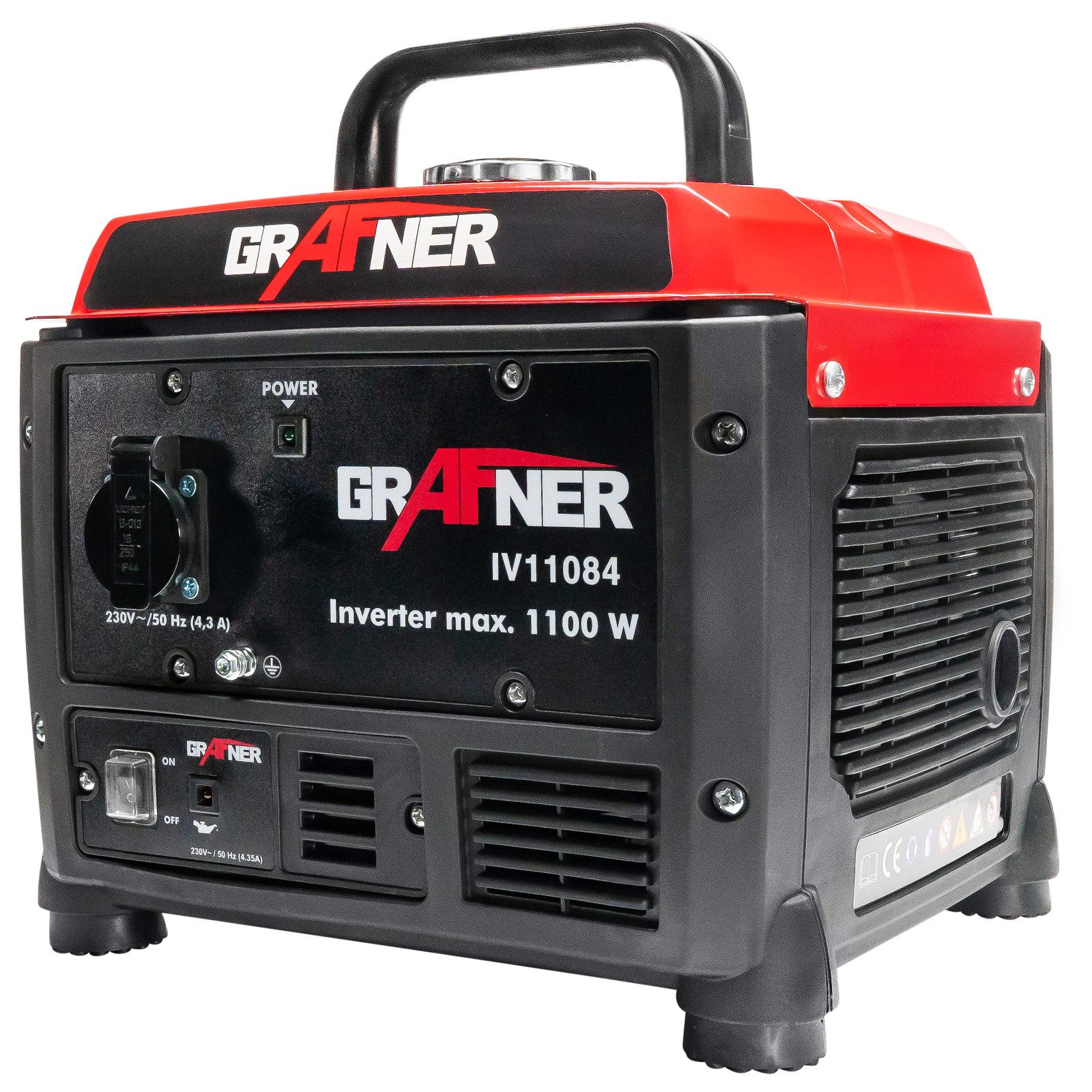 Grafner Stromerzeuger Stromerzeuger Inverter Notstromaggregat Benzin