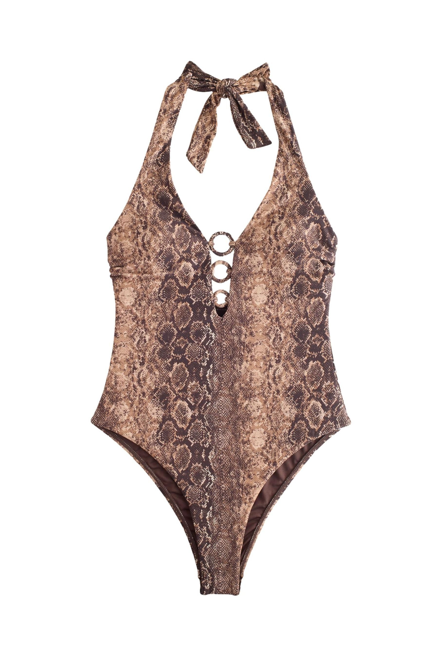 Next Badeanzug Bauchformender Badeanzug mit Ring