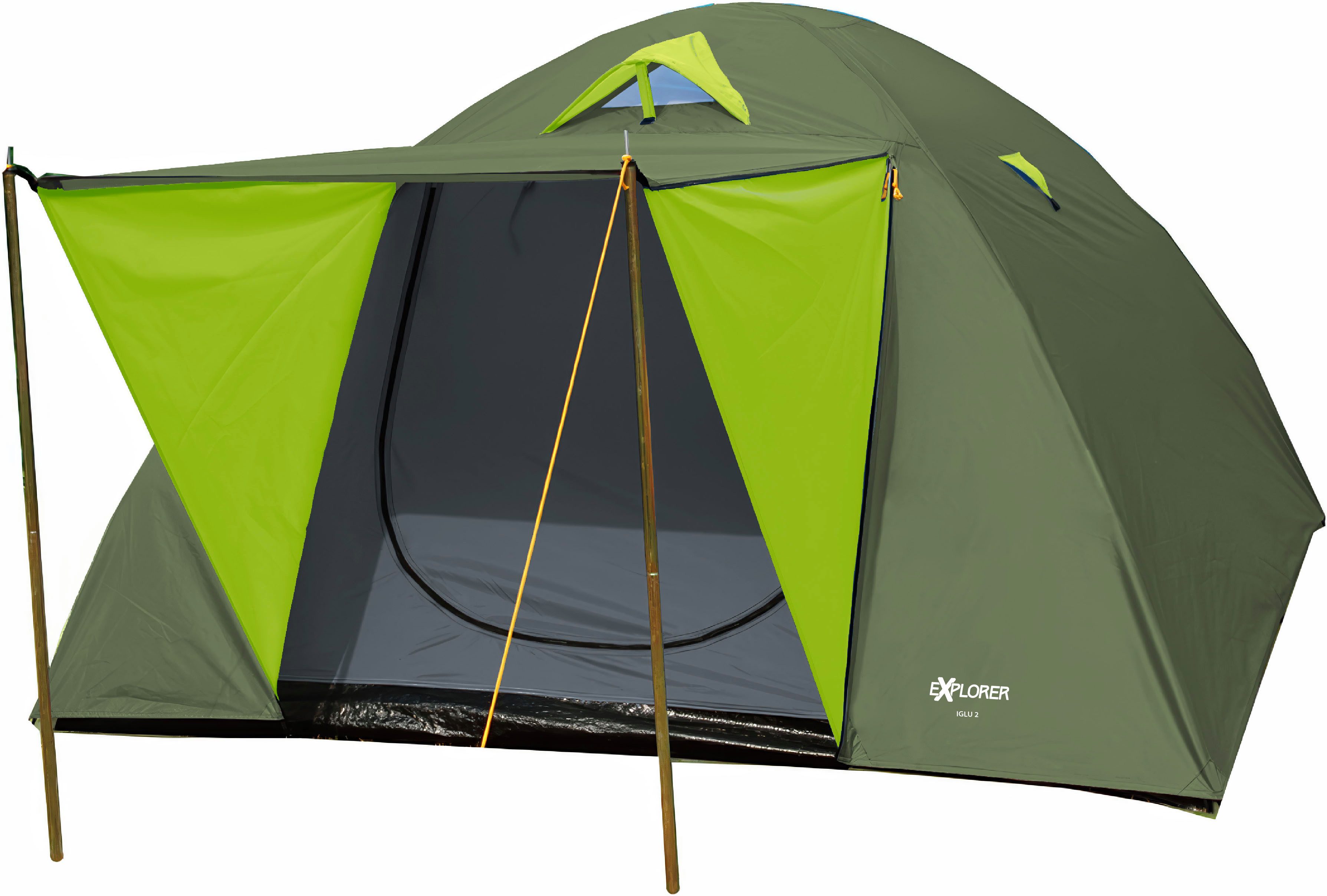 EXPLORER Kuppelzelt Iglu Zelt 3 Personen