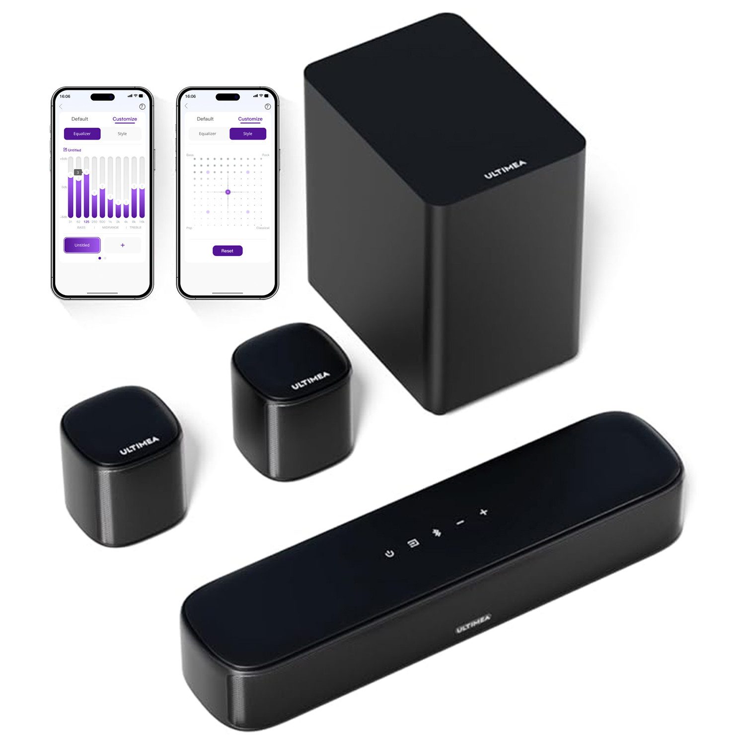 Ultimea Aura A30 Soundbar 5.1-Kanal Virtuelles
