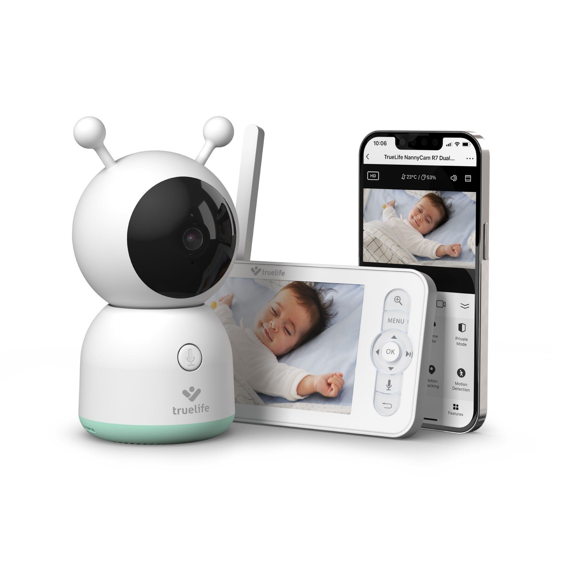 TrueLife Babyphone NannyCam R7 Dual Smart