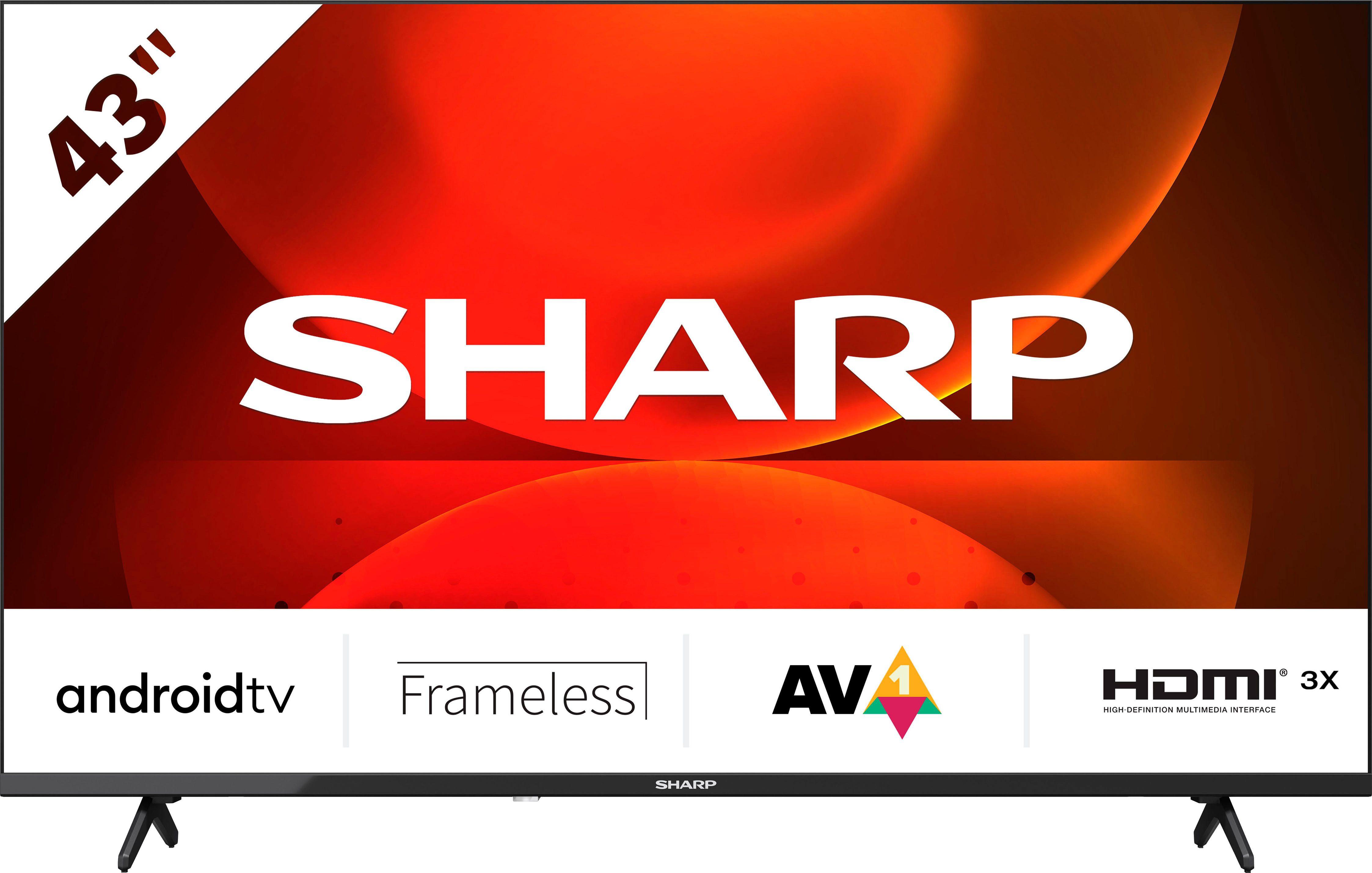 Sharp 2T-C43FHx LED-Fernseher (108 cm/43 Zoll,