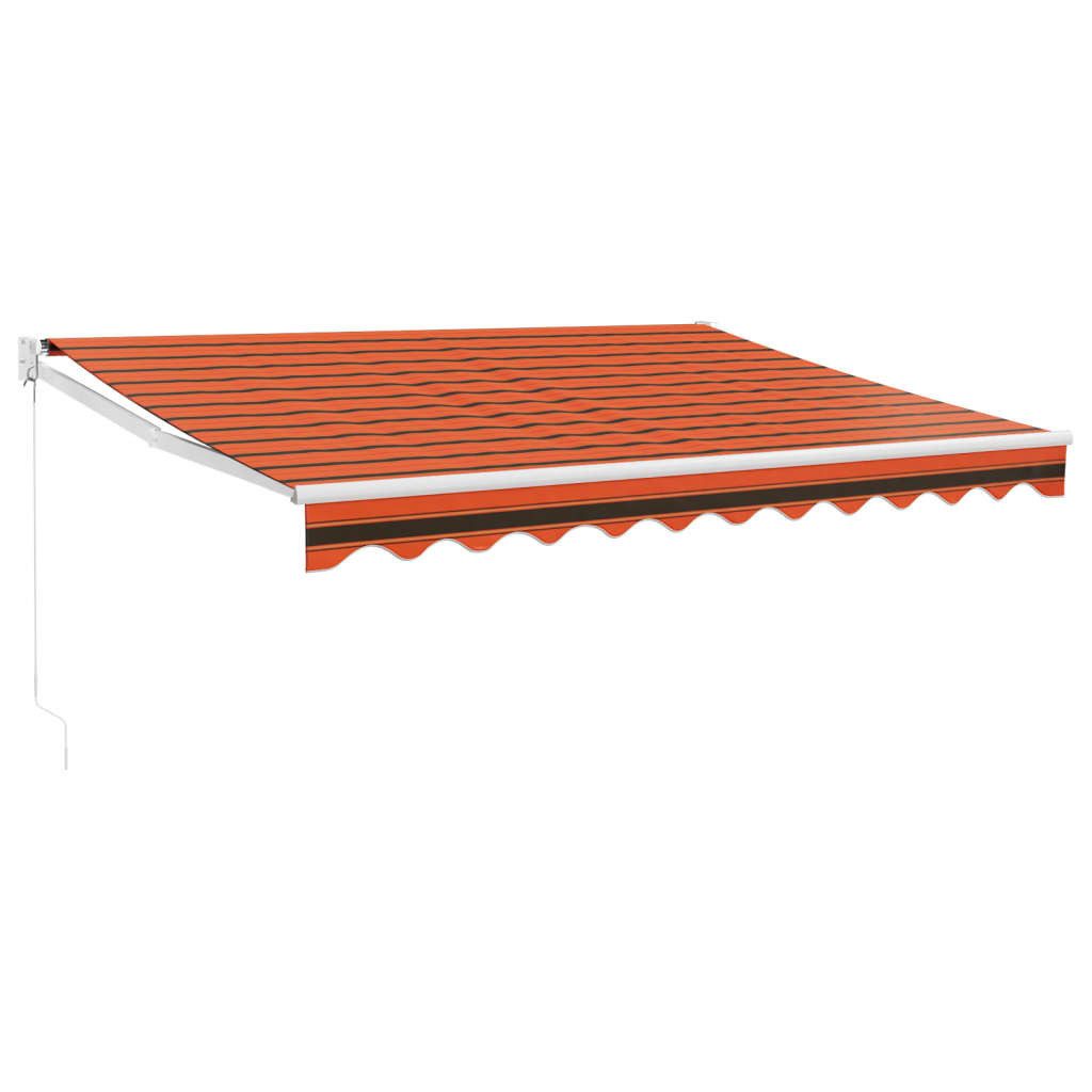 vidaXL Markise Markise Einziehbar Orange und