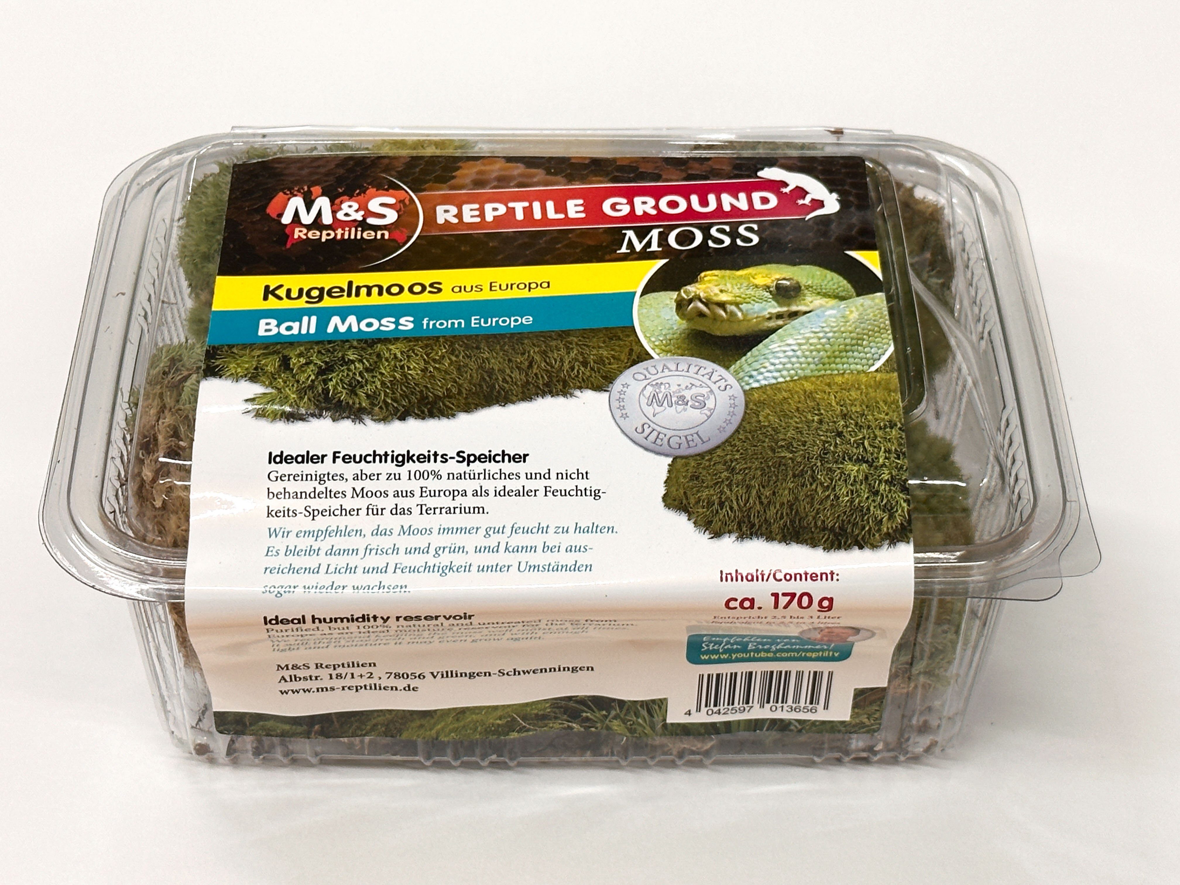 M&S Reptilien Terrarium Kugelmoos (ca. 2,5