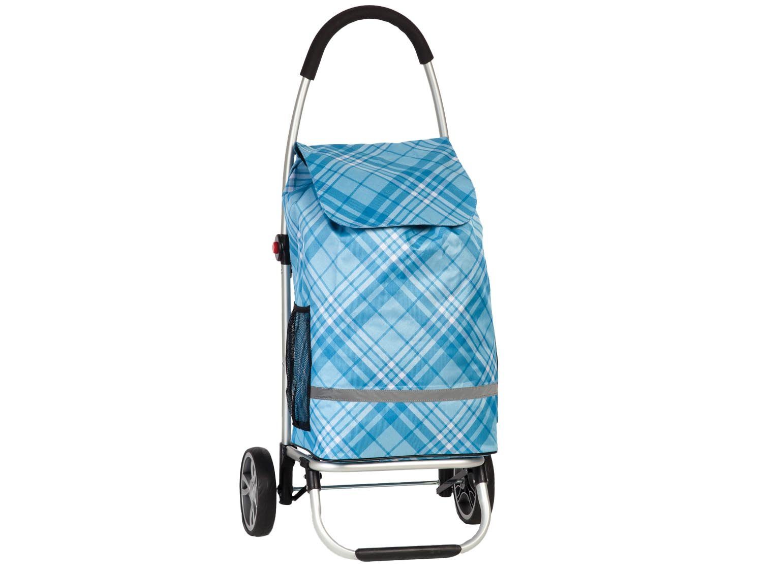 fabrizio® Einkaufstrolley 'Helena Vera' Alu-Shopper Einkaufstrolley,