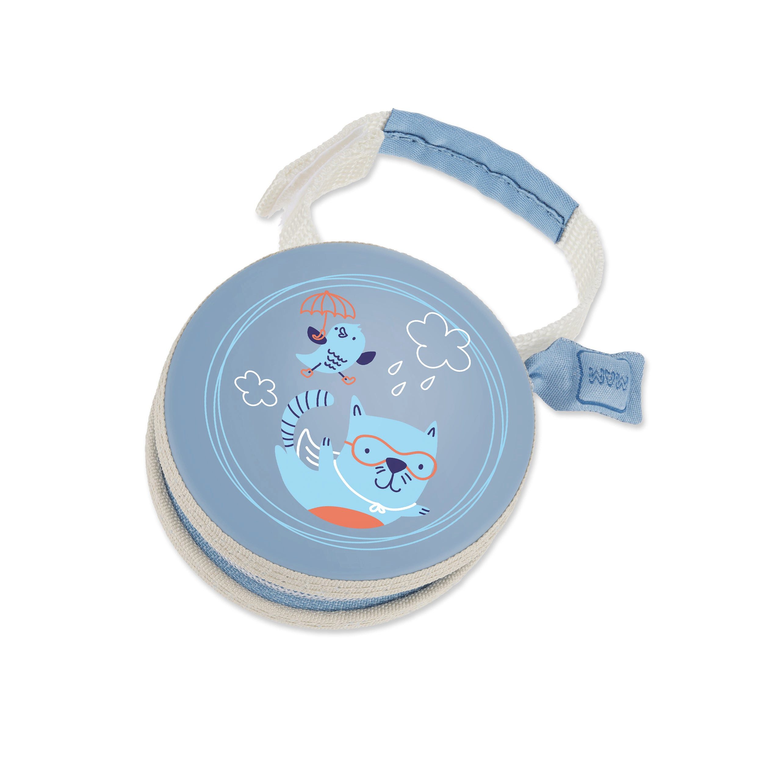 MAM Schnullerbefestigung Pod Schnullertasche, mit Klett