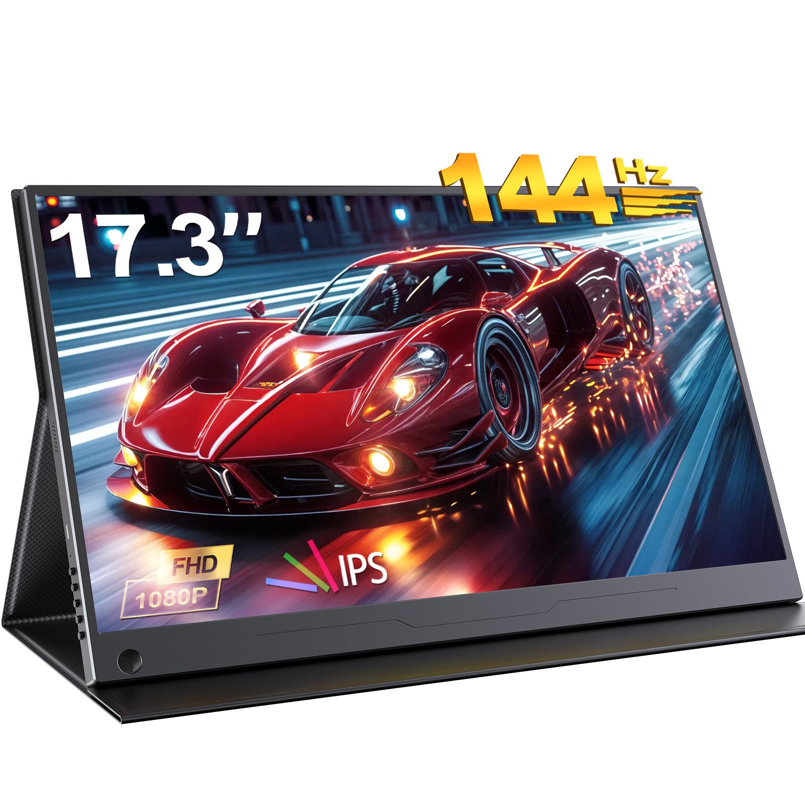 UPERFECT Tragbarer Monitor, Gaming Monitor Portabler