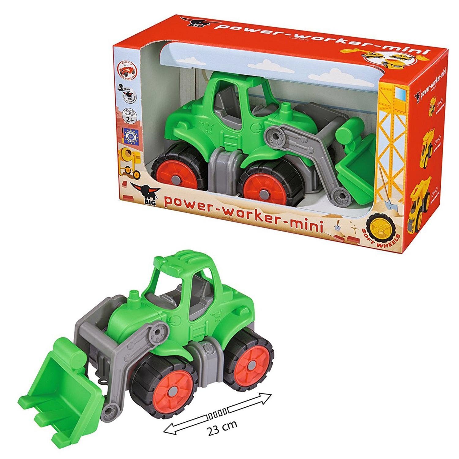 BIG Spielzeug-Traktor 800055804 Power-Worker Mini, Traktor