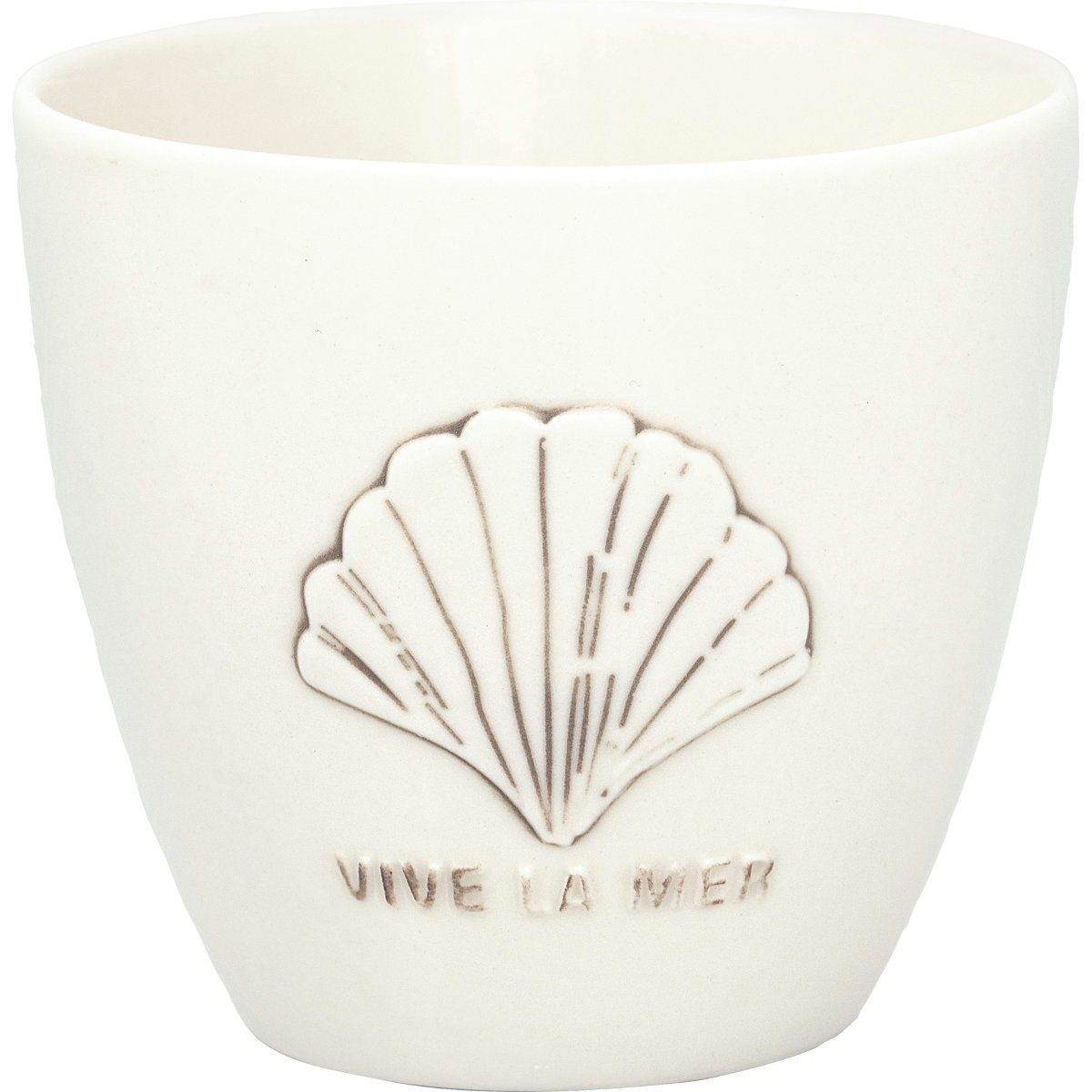 Greengate Becher Vive la mer Latte