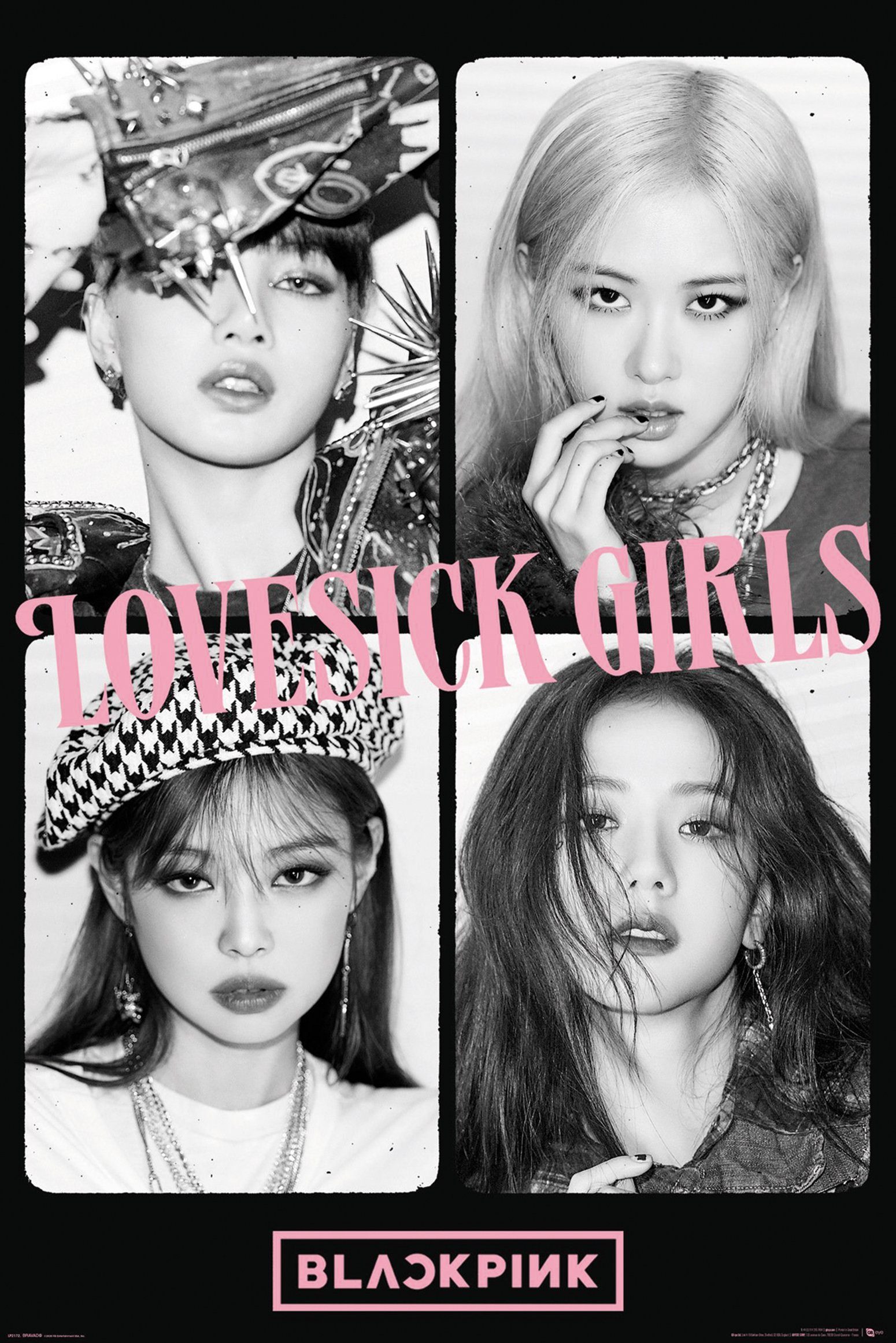 GB eye Poster Blackpink Poster Lovesick