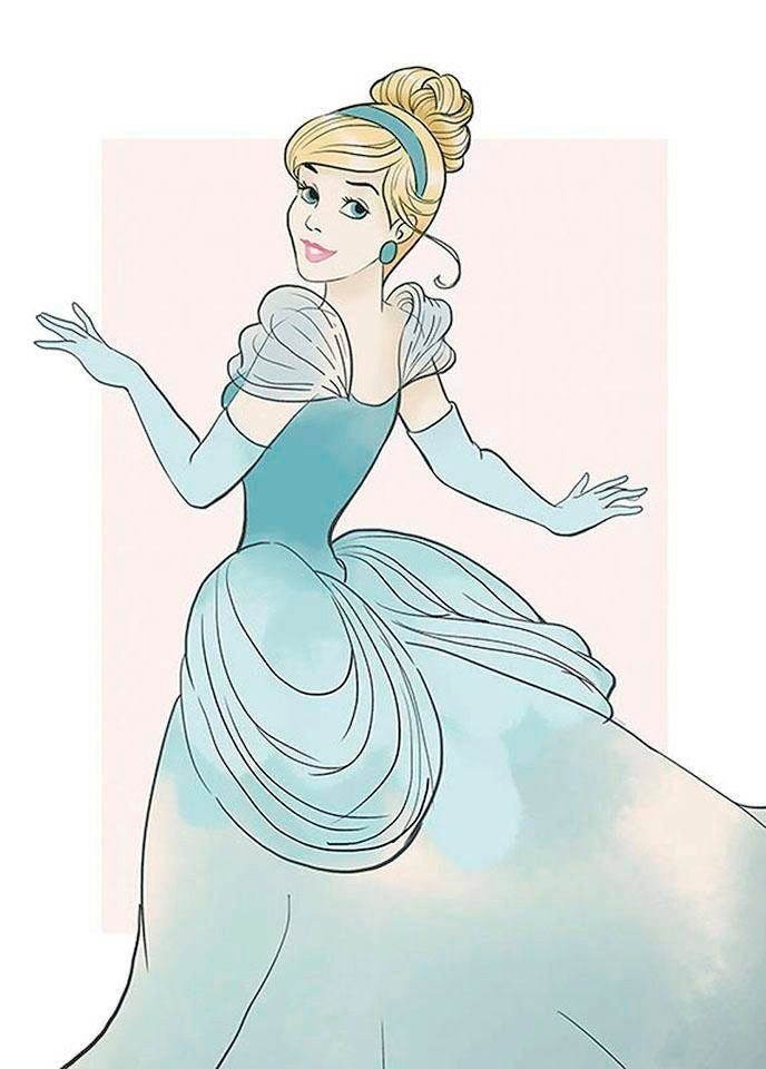 Komar Bild Cinderella Beauty, Disney (1