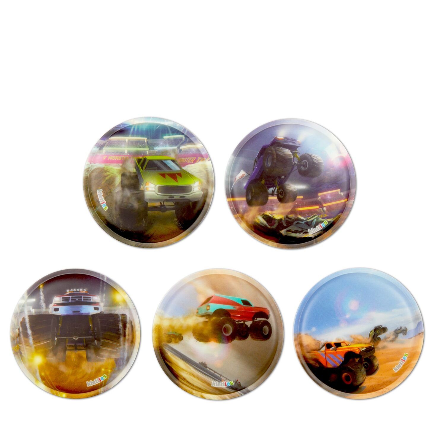 ergobag Schulranzen Kletties Monstertrucks 5-tlg. (5-teilig),