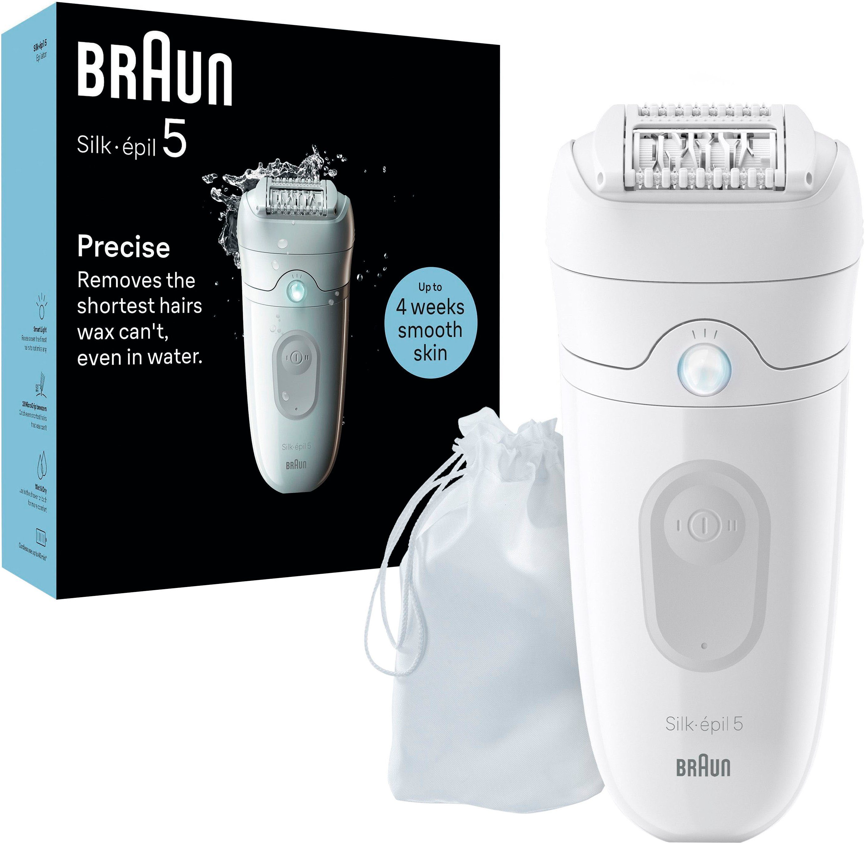 Braun Epilierer Silk-épil 5 5-011, Wet&Dry,