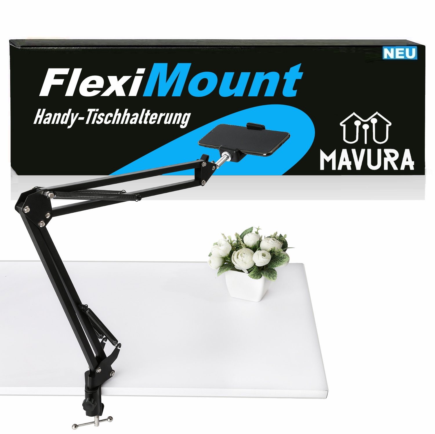 MAVURA Tablet-Halterung FlexiMount Universal Smartphone Tablet