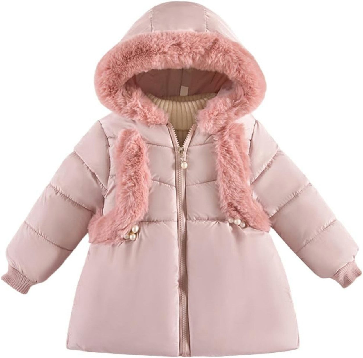 EngelMode Winterjacke Baby Kinder Mädchen, Winterjacke,
