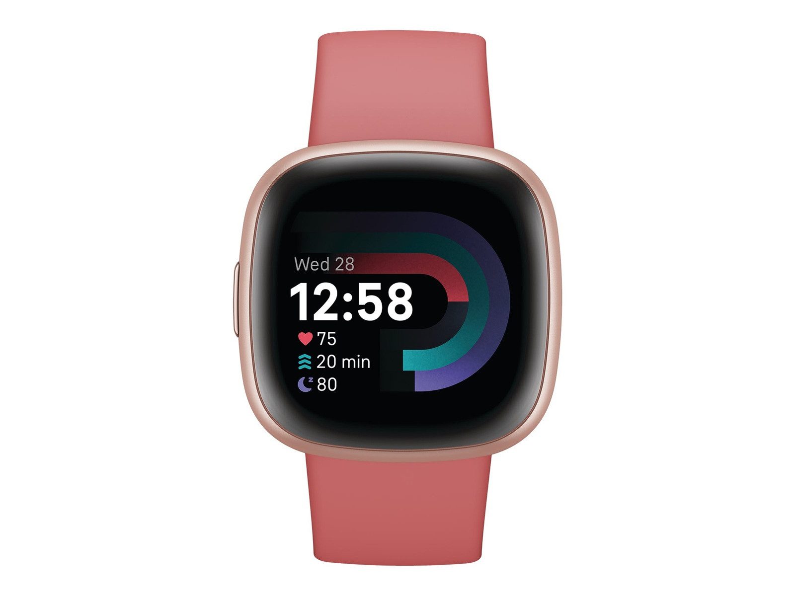fitbit Sportuhr Versa 4 Kupferrosé, Herzfrequenzvariabilität