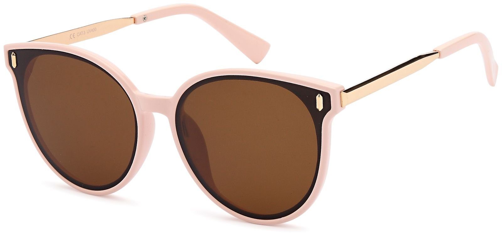 styleBREAKER Sonnenbrille Cateye Sonnenbrille Kunststoff -