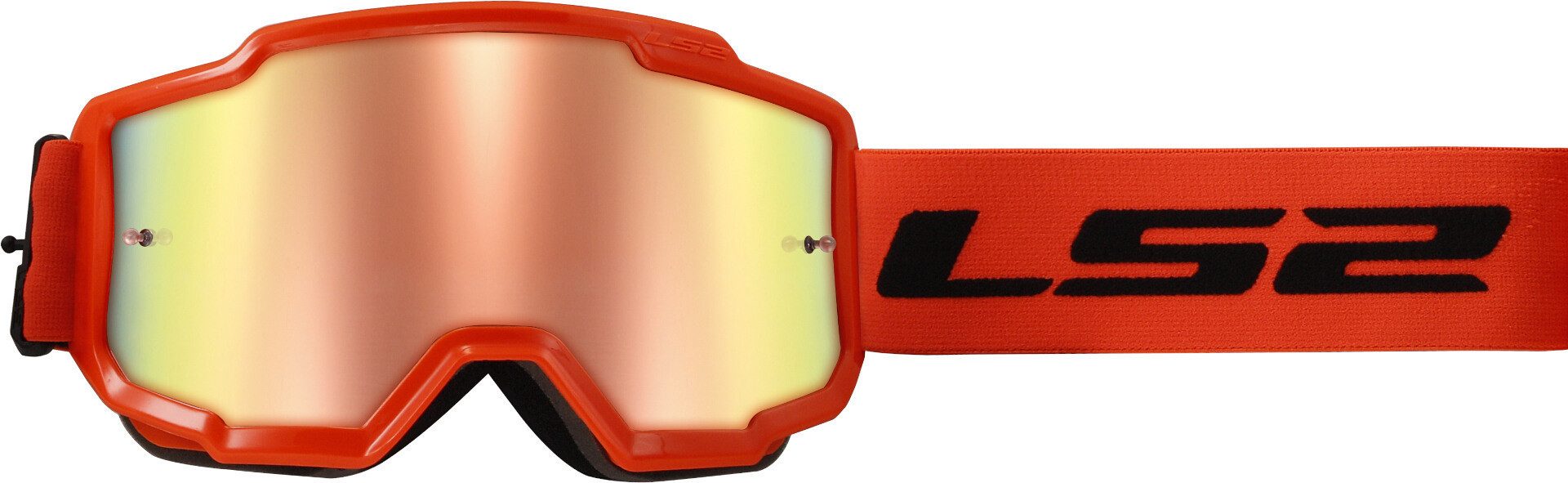 LS2 Motorradbrille Charger Motocross Brille, Visier