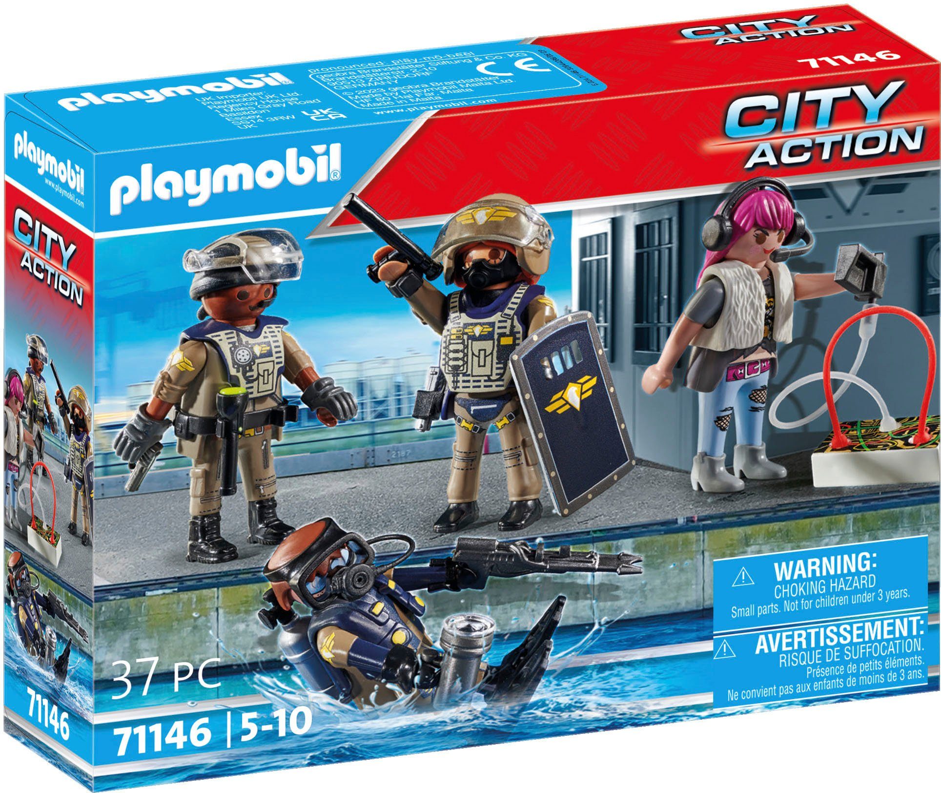 Playmobil® SWAT-Figurenset (71146), My Action Heroes