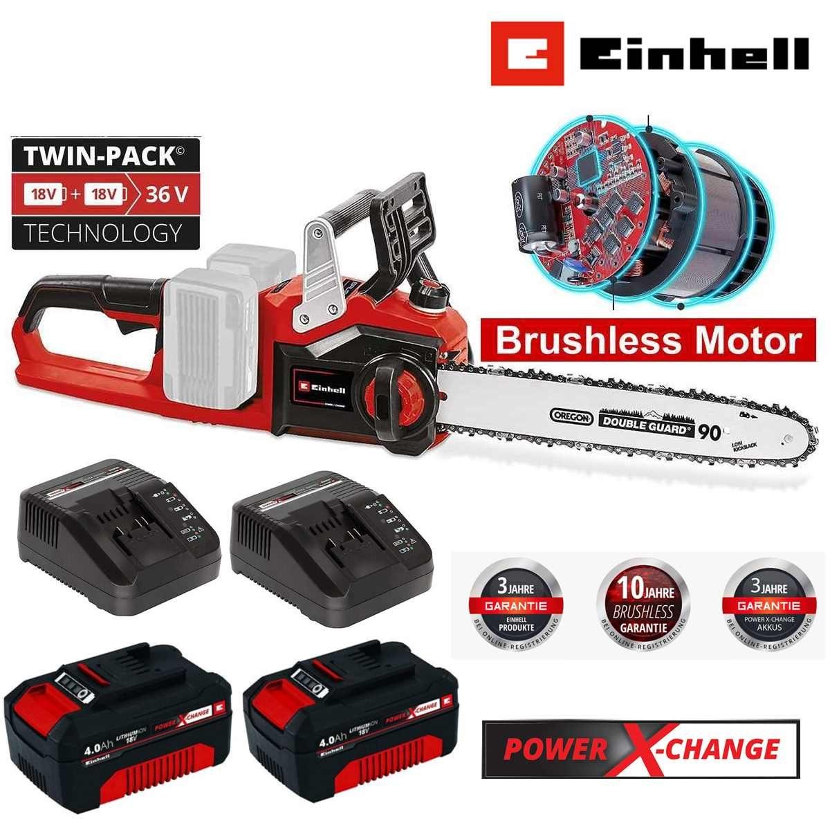 Einhell Akku-Kettensäge Kettensäge GP-LC 36/35 Li-36