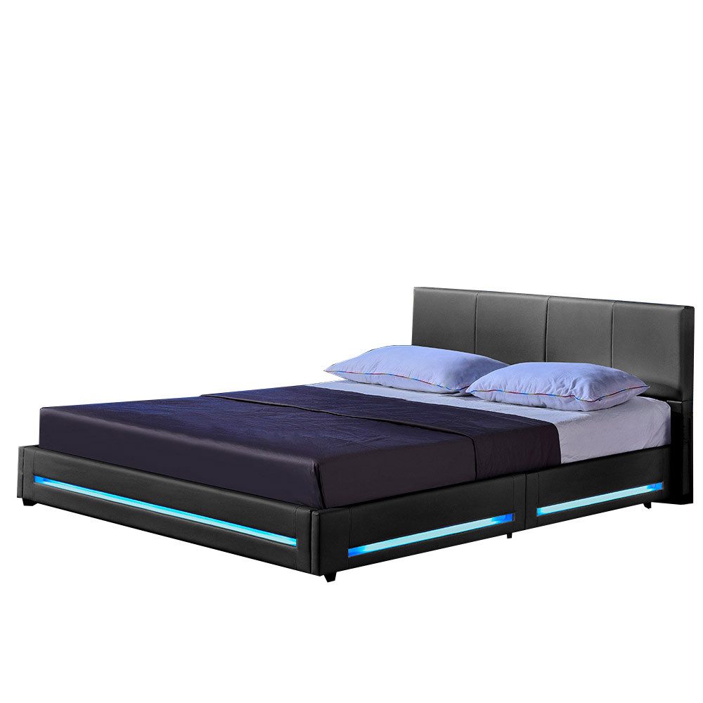 HOME DELUXE Bett LED Bett ASTEROID