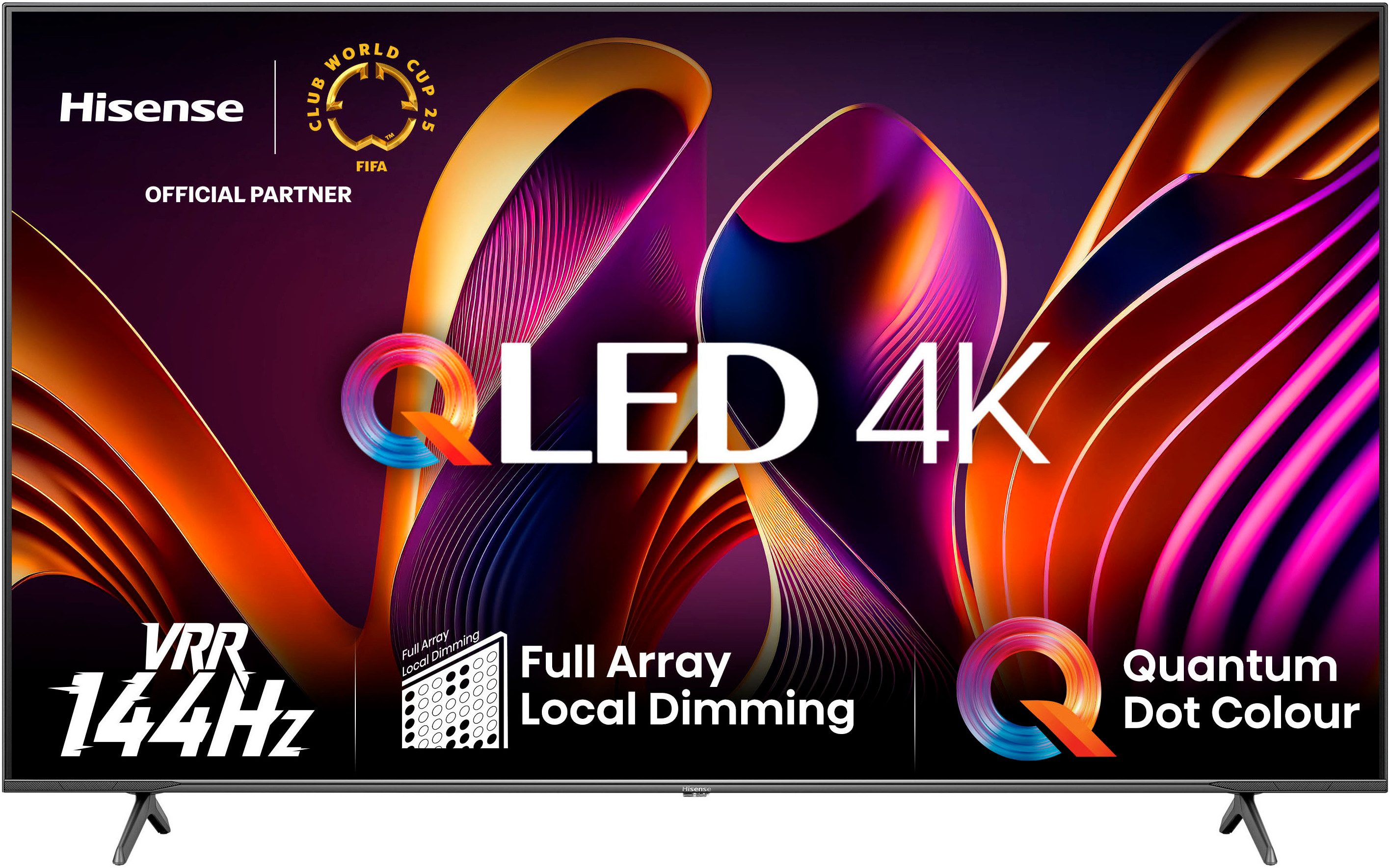 Hisense 55E77NQ PRO QLED-Fernseher (139 cm/55