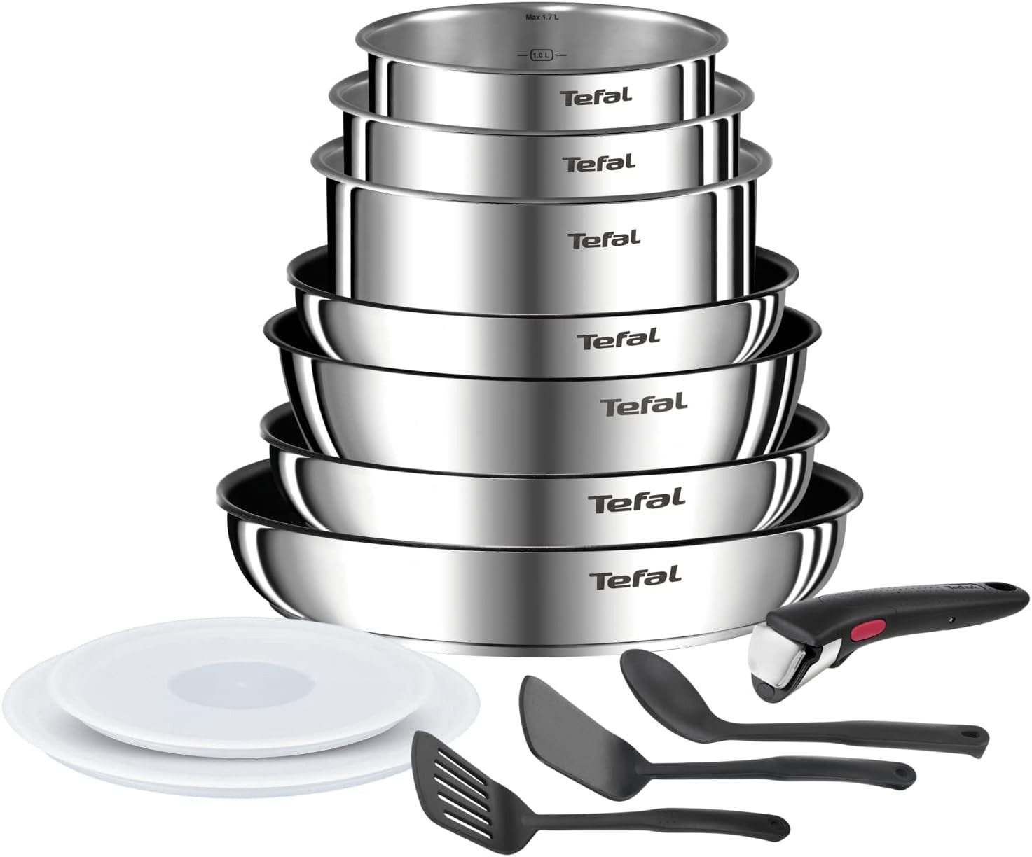 Tefal Topf-Set Ingenio Emotion Topfset 13-teilig