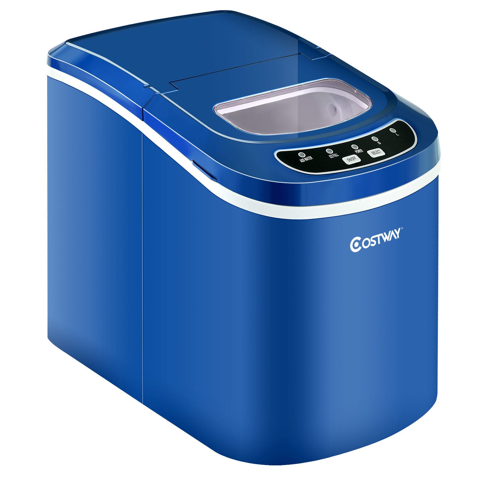 COSTWAY Eiswürfelmaschine, 2 Größen, 12kg in