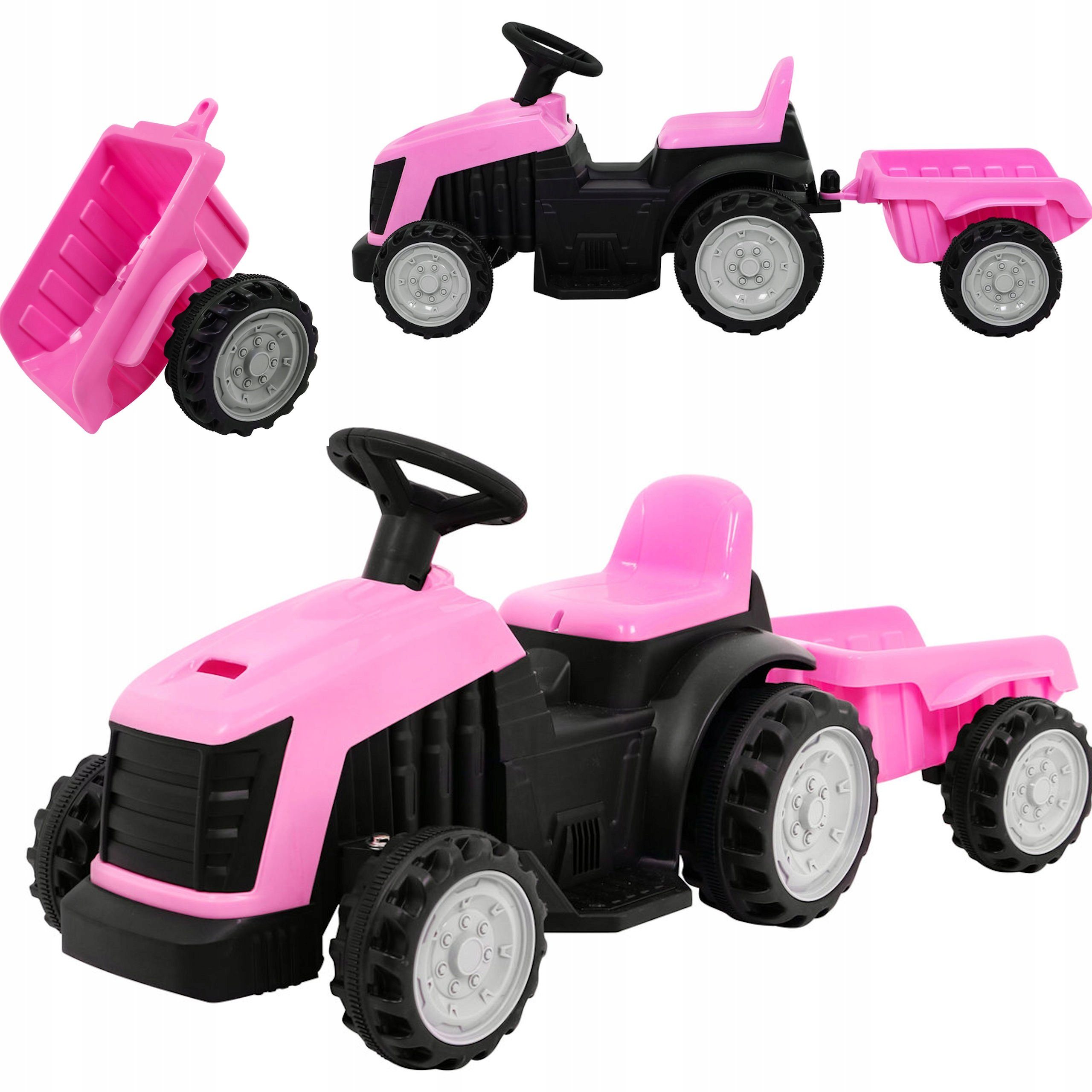 COIL Elektro-Kindertraktor Traktor mit Anhänger, Traktor,