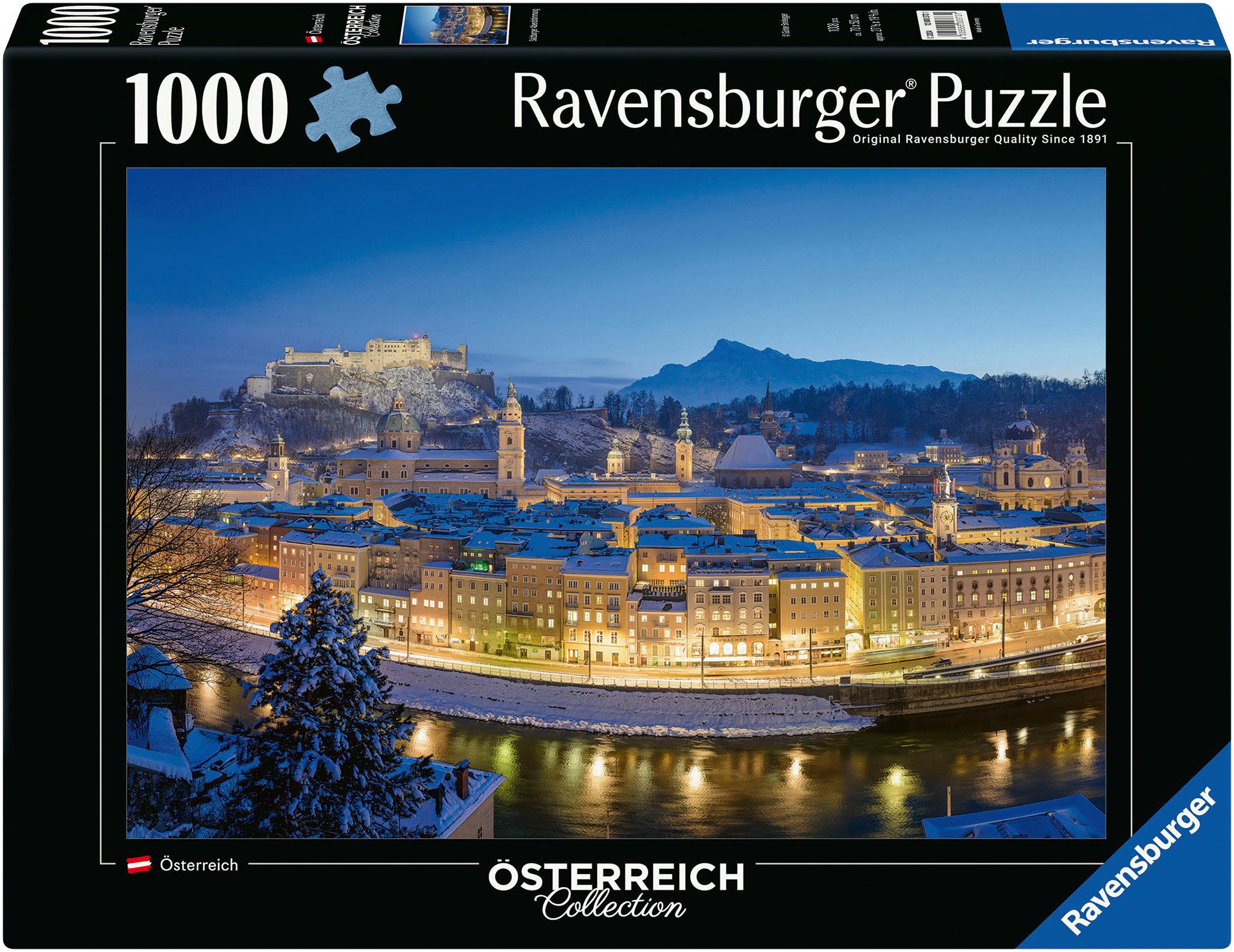 Ravensburger Puzzle Österreich Collection, Salzburger Abendstimmung,